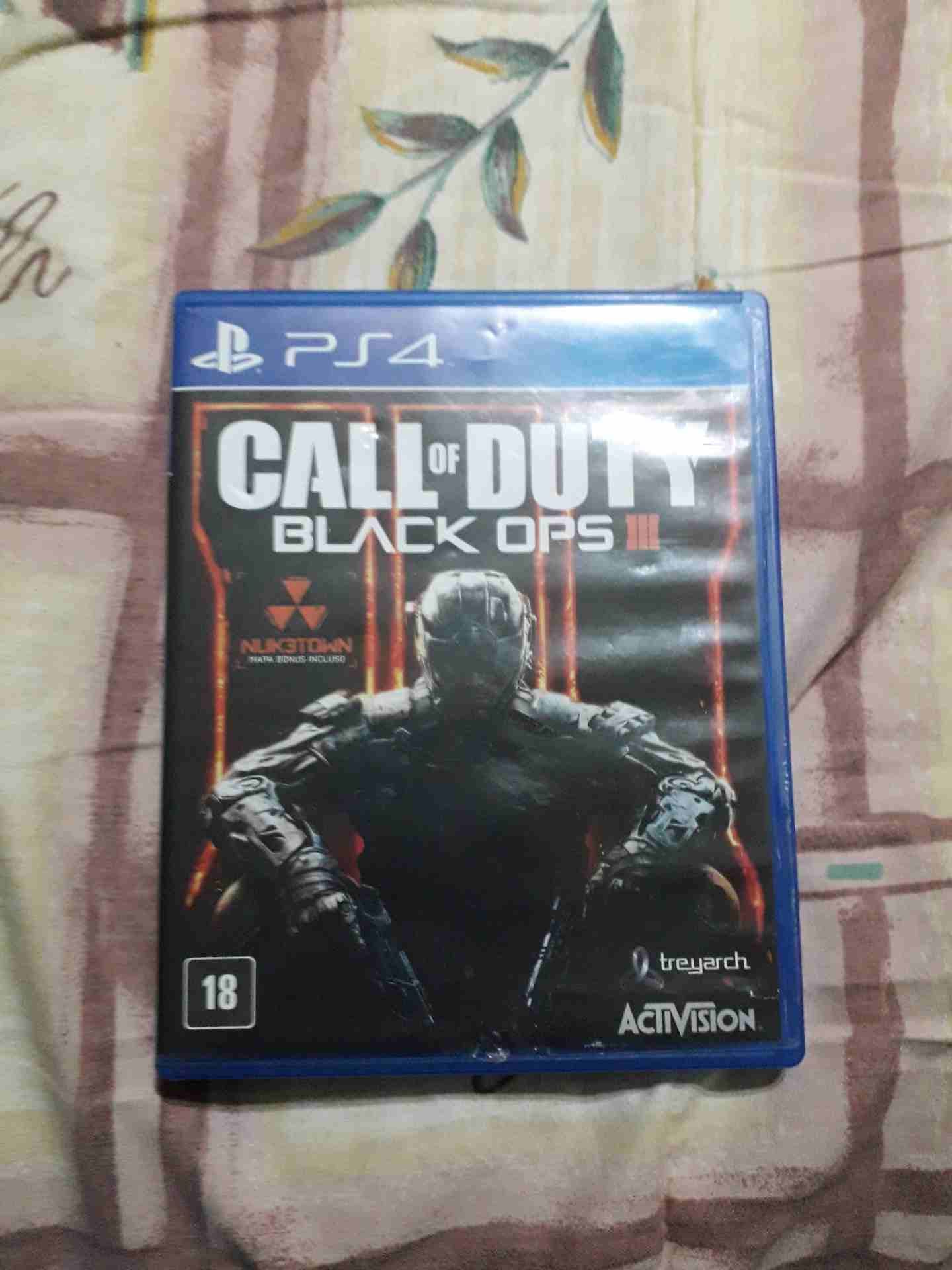 Call Of Duty blck ops III
لا تنسَ أنك شاهدت هذا الإعلان في عنكبوت
يوجد كود غير مستخدم ولا أي...