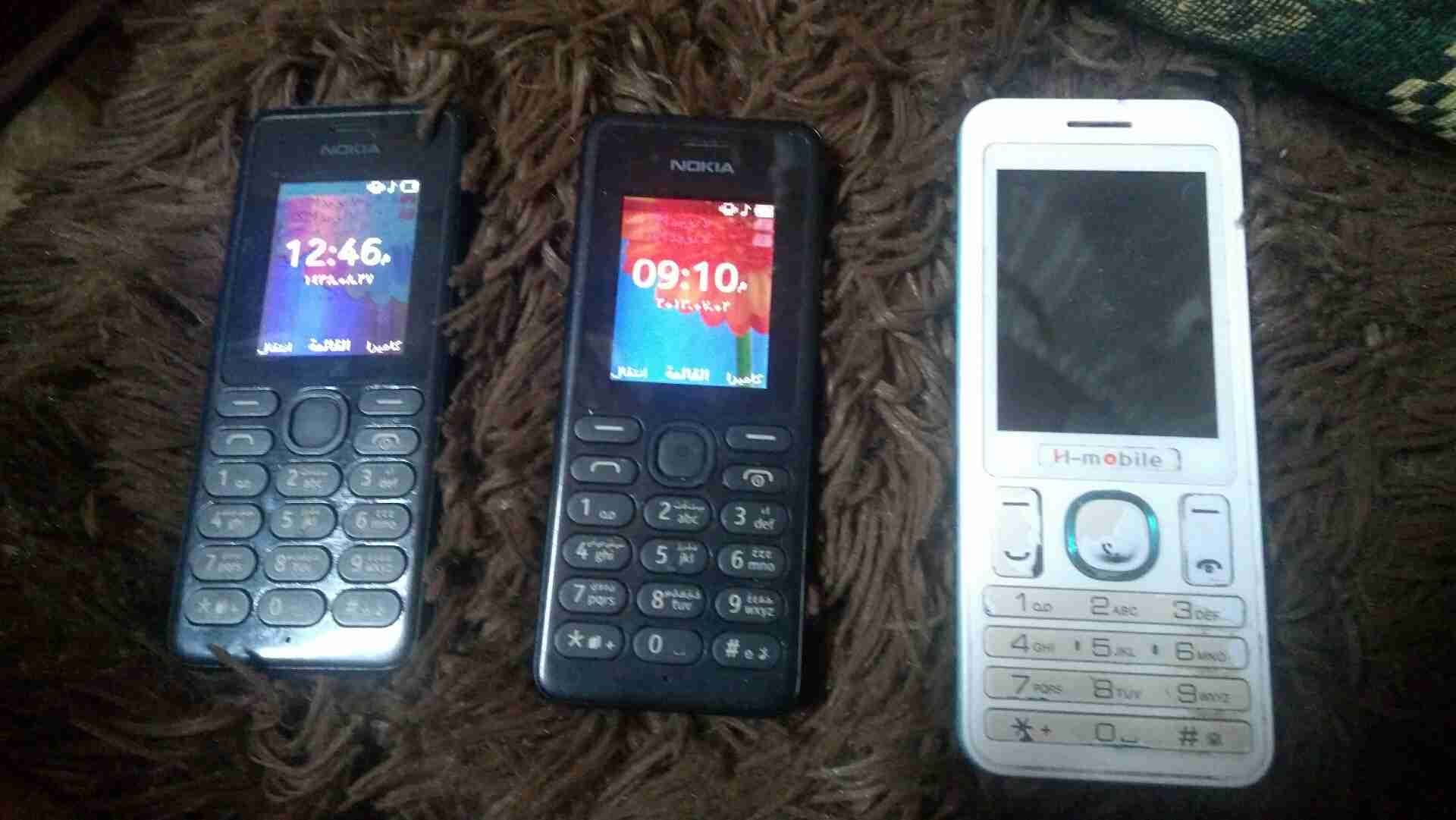 3 موبايلات فحص كامل استعمال شهر للبيع
لا تنسَ أنك شاهدت هذا الإعلان في عنكبوت
السعر كامل 20دي...