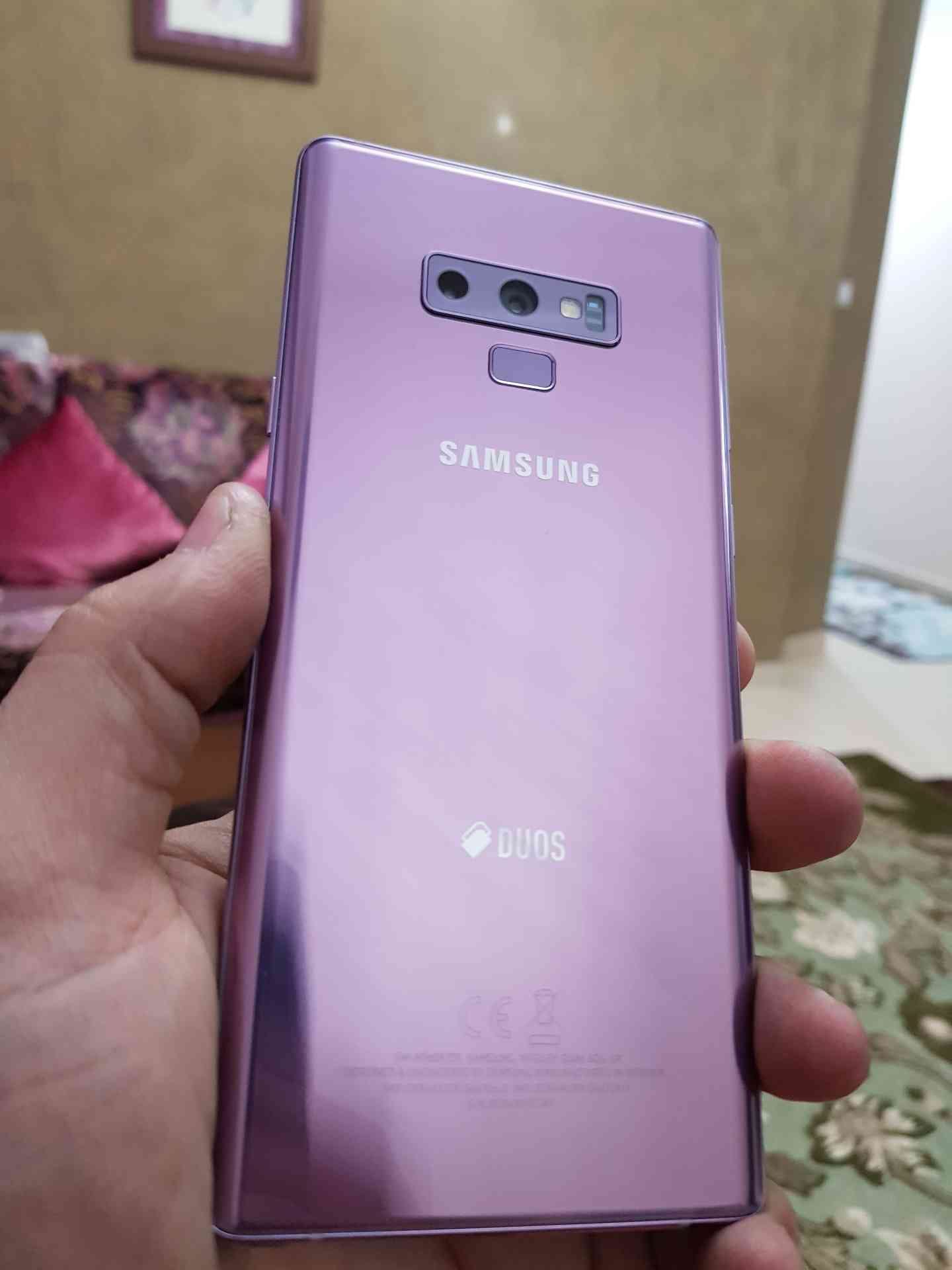 note 9 بكج
لا تنسَ أنك شاهدت هذا الإعلان في عنكبوت
السعر نهائي الجهاز بحالة الجديد
ولون مميز...