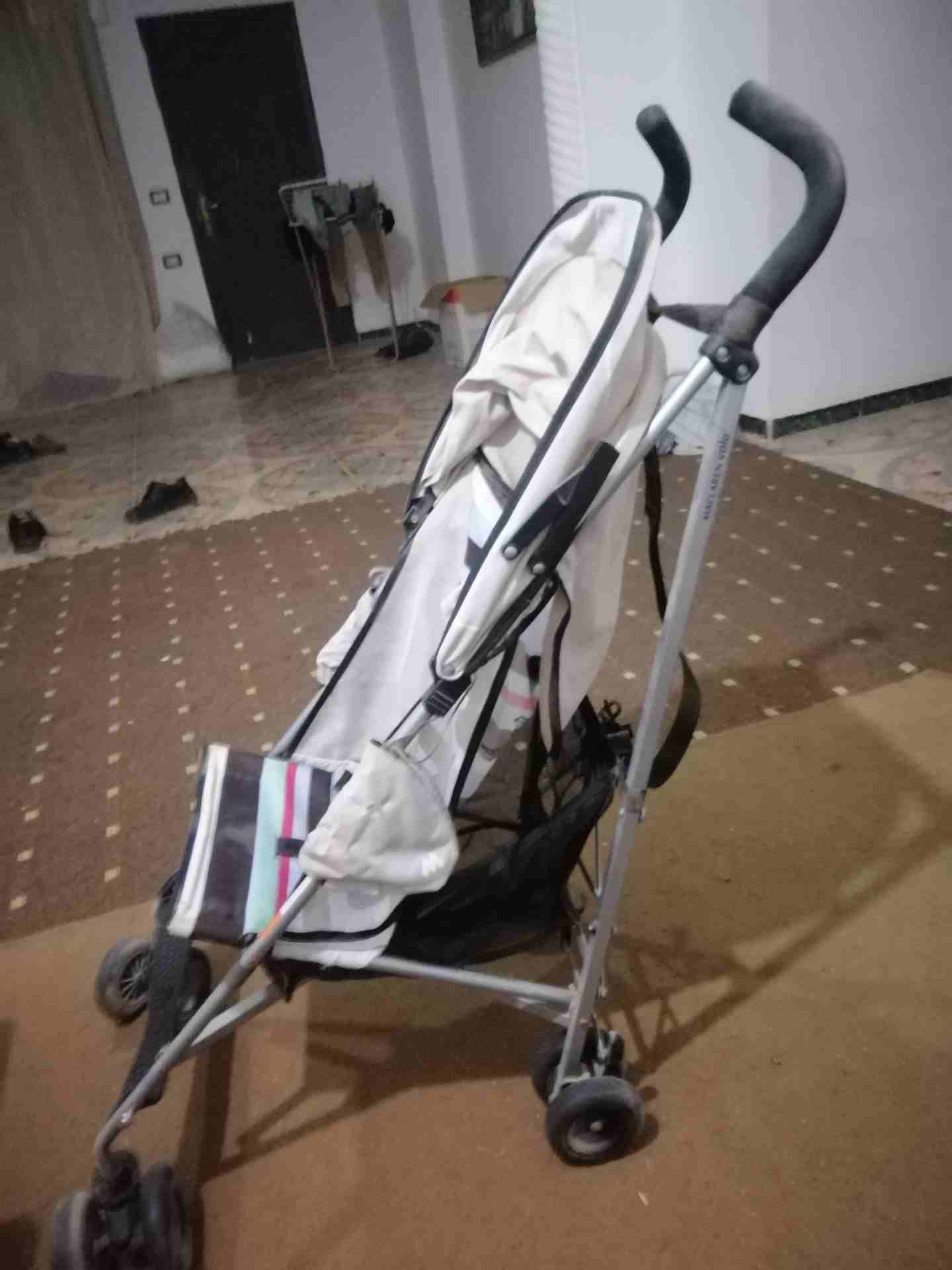 عربة أطفال نوع Maclaren volo للبيع
لا تنسَ أنك شاهدت هذا الإعلان في عنكبوت
عربة أطفال نوع Maclare...