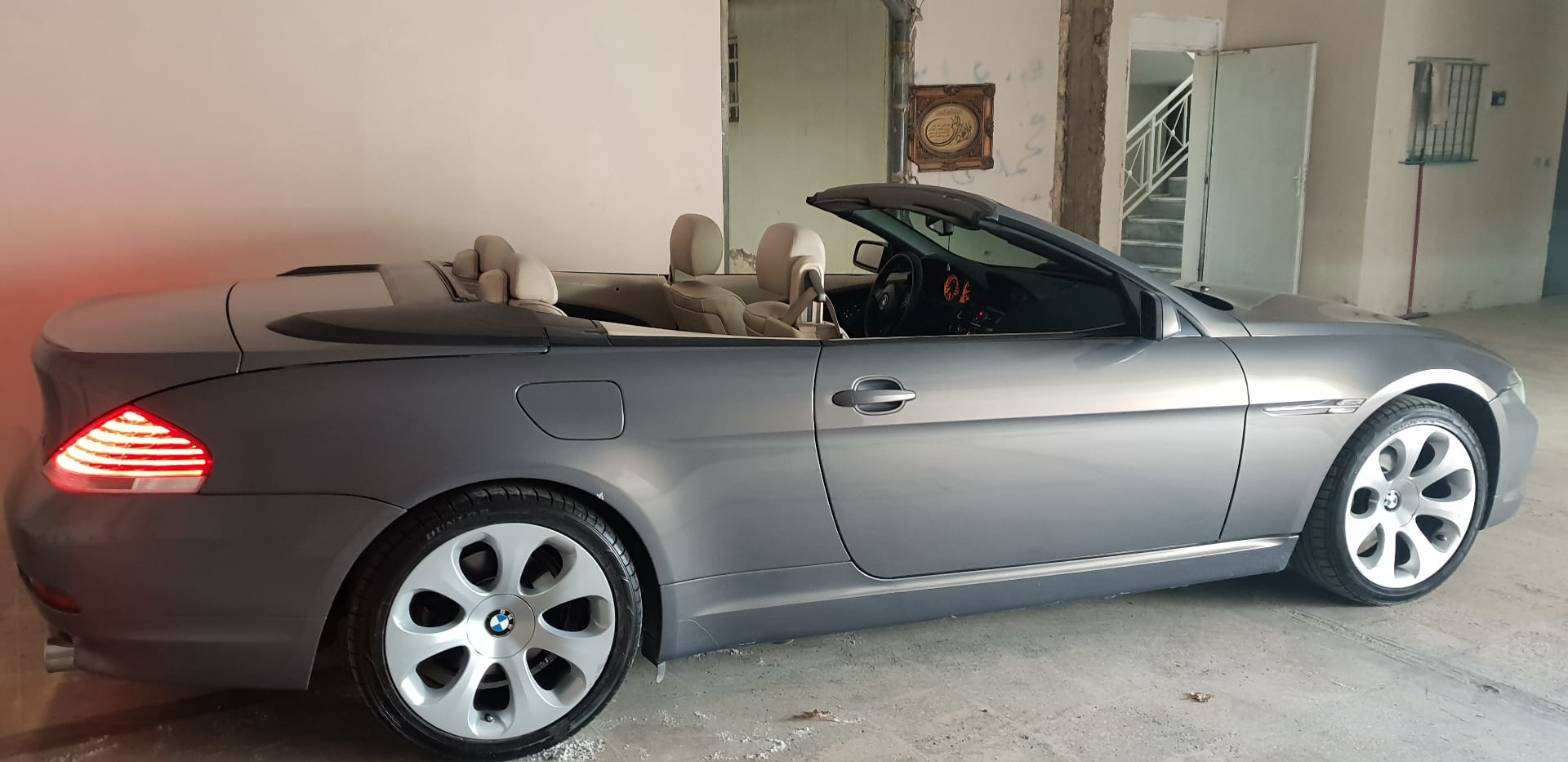 bmw 630 موديل 2007 صيانة وكالة
لا تنسَ أنك شاهدت هذا الإعلان في عنكبوت
للبيع bmw 630 مودي...