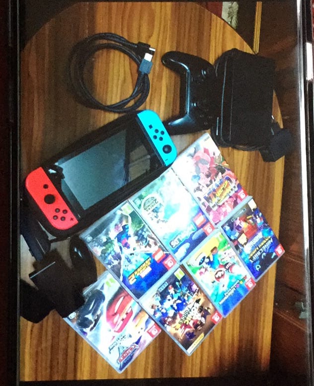 نينتندو سويتش. Nintendo switch
لا تنسَ أنك شاهدت هذا الإعلان في عنكبوت
::نينتندو سويتش للبيع...
