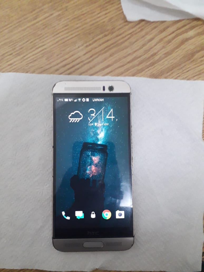 HTC m9 بلس
لا تنسَ أنك شاهدت هذا الإعلان في عنكبوت
جهازه بحاله جيده ونظيف
ذاكره 32g
بصمة شغ...