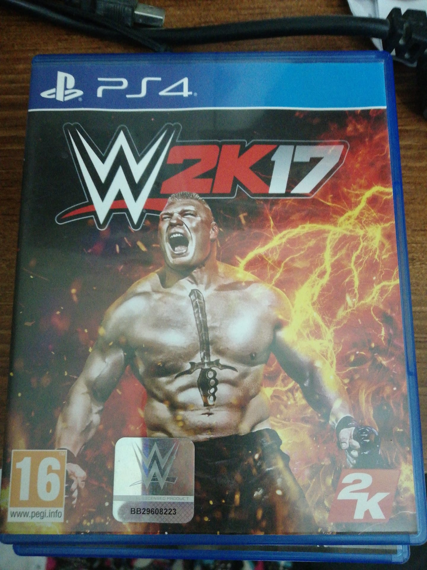 WWE 2k17
لا تنسَ أنك شاهدت هذا الإعلان في عنكبوت
WWE 2k17...