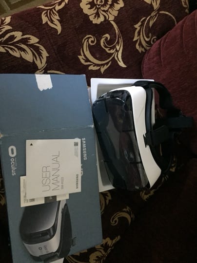 نظارة VR Samsung وكالة بالكرتونة
لا تنسَ أنك شاهدت هذا الإعلان في عنكبوت
نظارة الواقع الافترا...
