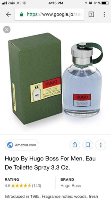 ليش تشتري عطر بسعر خيالي
وعنا نفس الأصلي 100% مكفول لمدة اسبوع👍👍
جميع العطور من بلد المنشأ الأصلي.. لا نتعامل بالتقليد
هدية حلوة وفخمة.... اطلبها هدية والتزبيط علينا
ابتداءا من 30 دينار.. والتأك...