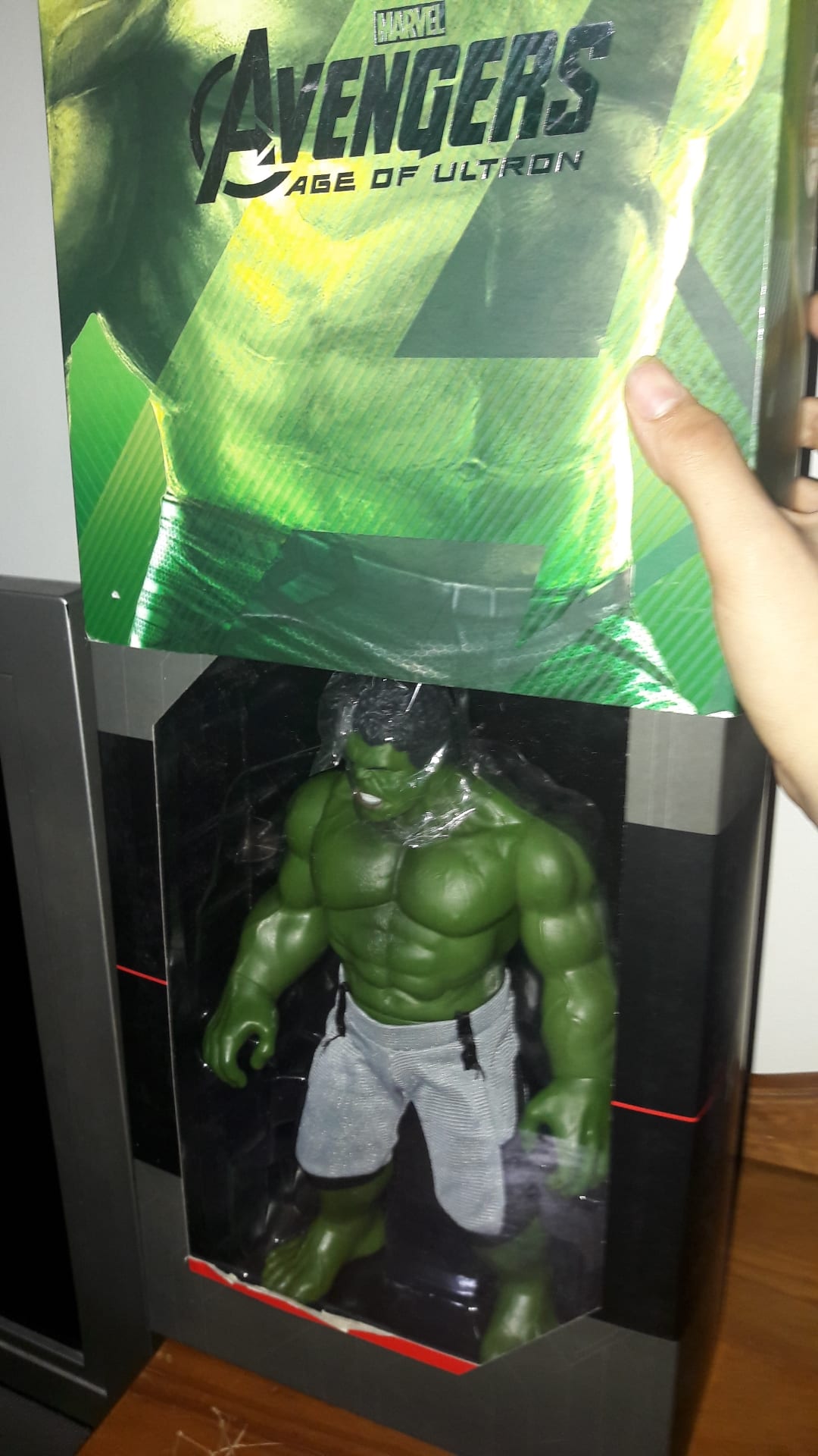 شخصية (Hulk) للبيع
لا تنسَ أنك شاهدت هذا الإعلان في عنكبوت
الحالة : جديدة
السعر : 15 لا اكث...
