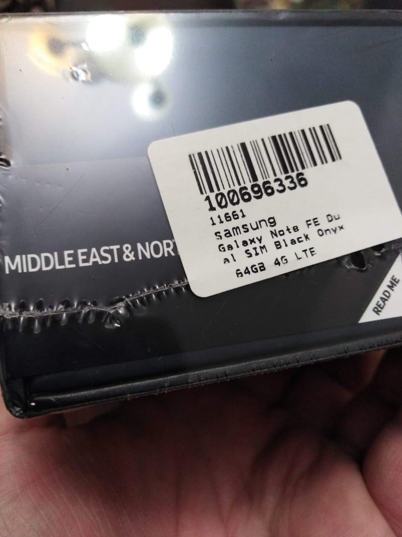 سامسونج نوت فان Note FE Fan Editon 64GB جديد الكرتونة مجلتنة
لا تنسَ أنك شاهدت هذا الإعلان في عنكبوت...