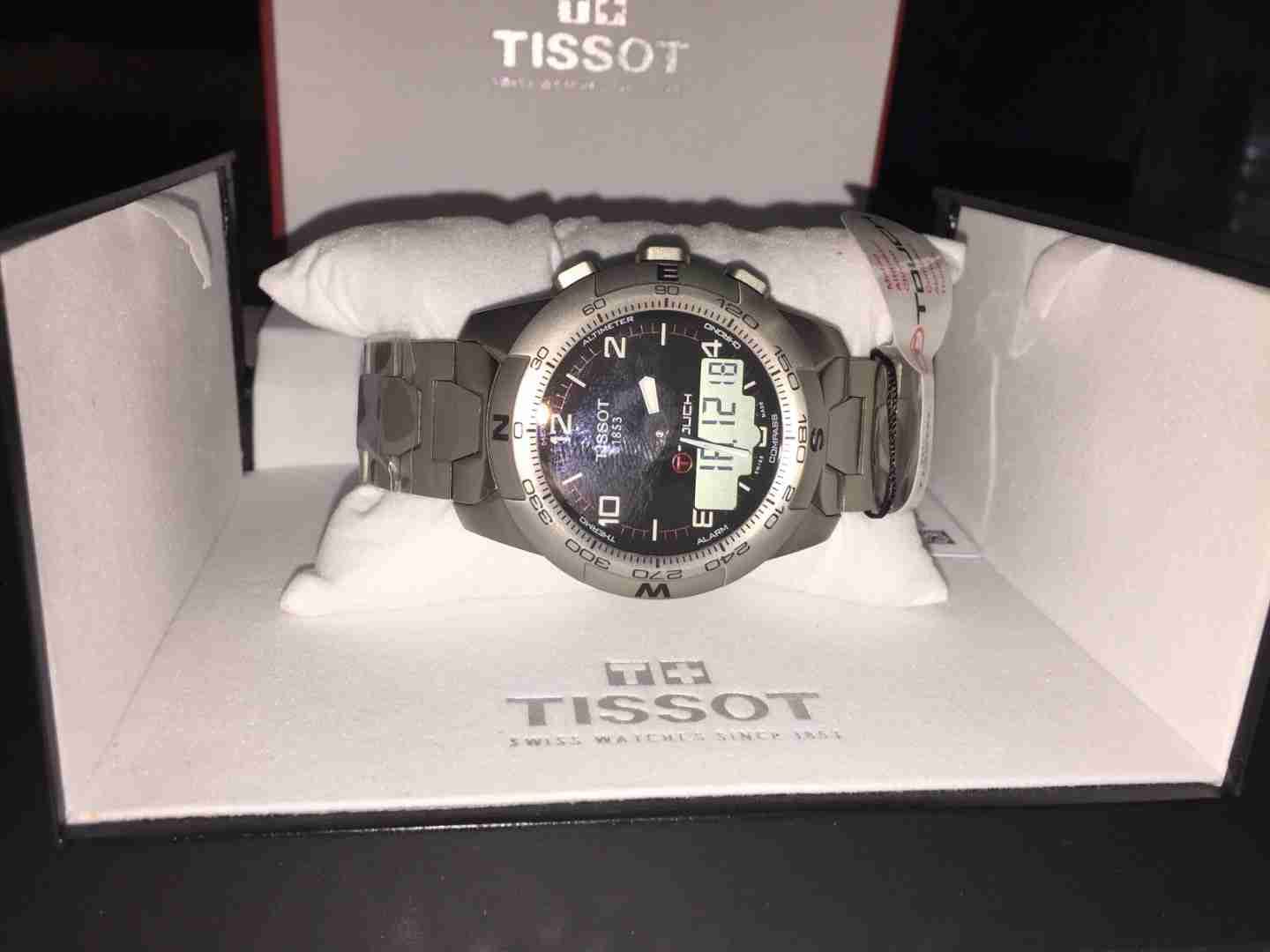 ساعة Tissot T-Touch II سويسرية جديدة للبيع فقط
لا تنسَ أنك شاهدت هذا الإعلان في عنكبوت
Tissot...
