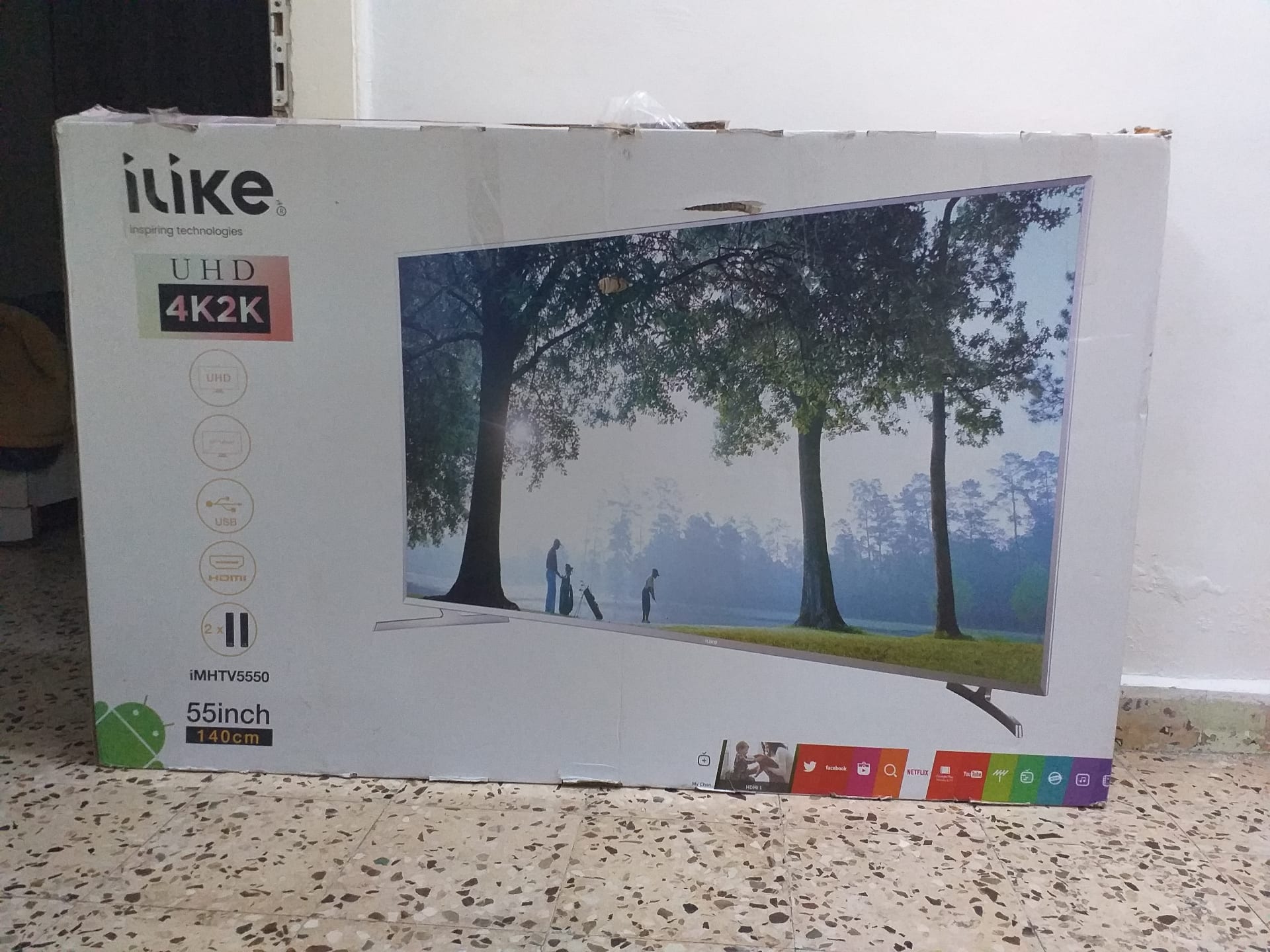 شاشة ilike 55 4k smart tv
لا تنسَ أنك شاهدت هذا الإعلان في عنكبوت
شاشة ilike 55 بوصة
المواصف...