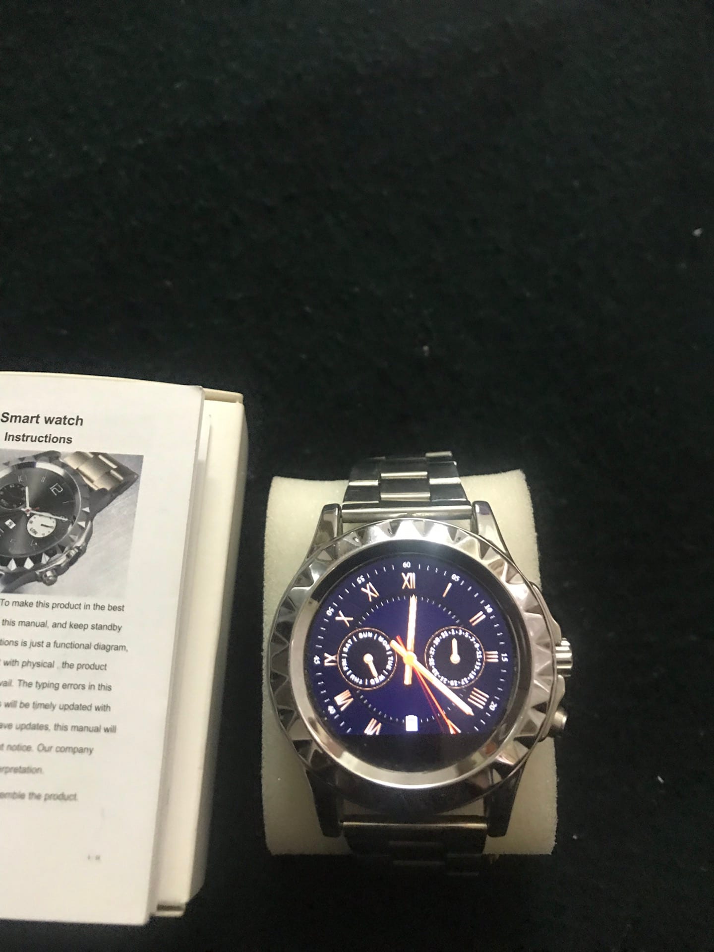 ساعه سمارت وتش smart watch sun s2
لا تنسَ أنك شاهدت هذا الإعلان في عنكبوت
ساعه سمارت مميزات ع...