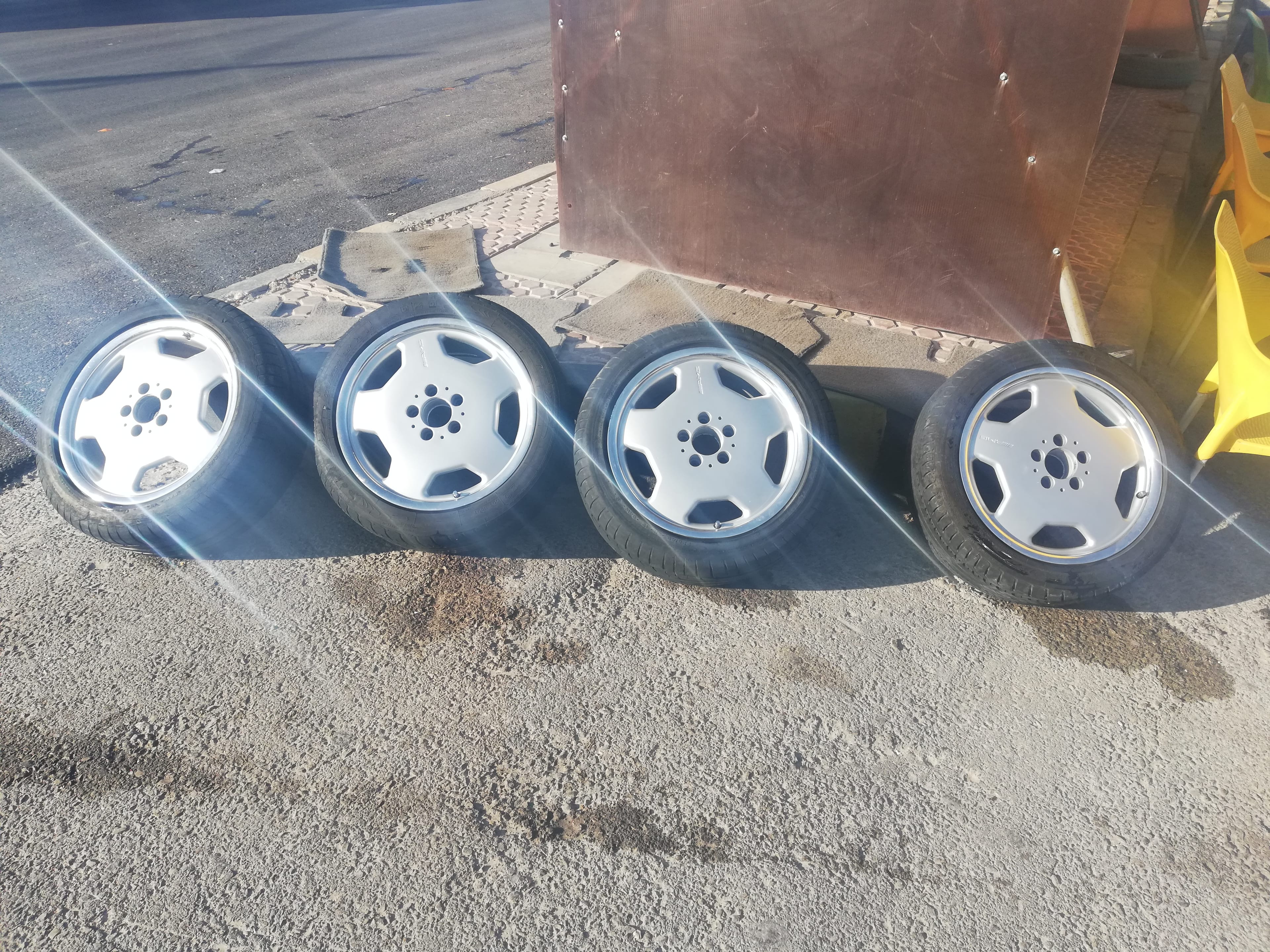 جنطات للبيع
لا تنسَ أنك شاهدت هذا الإعلان في عنكبوت
جنطات Amj مقاس 17 ألماني اصلي وكاله مع ك...