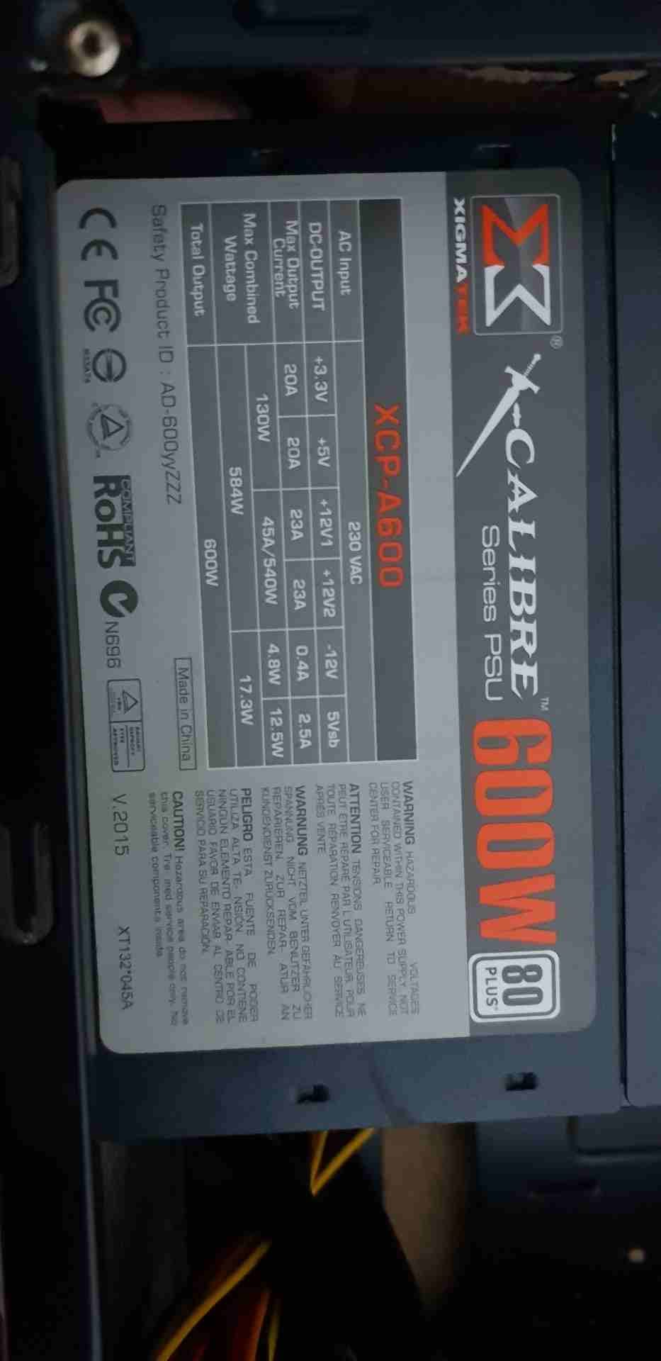 power supply 600w بور
لا تنسَ أنك شاهدت هذا الإعلان في عنكبوت
بور 600w 80 فعلي اصلي سعر الشر...