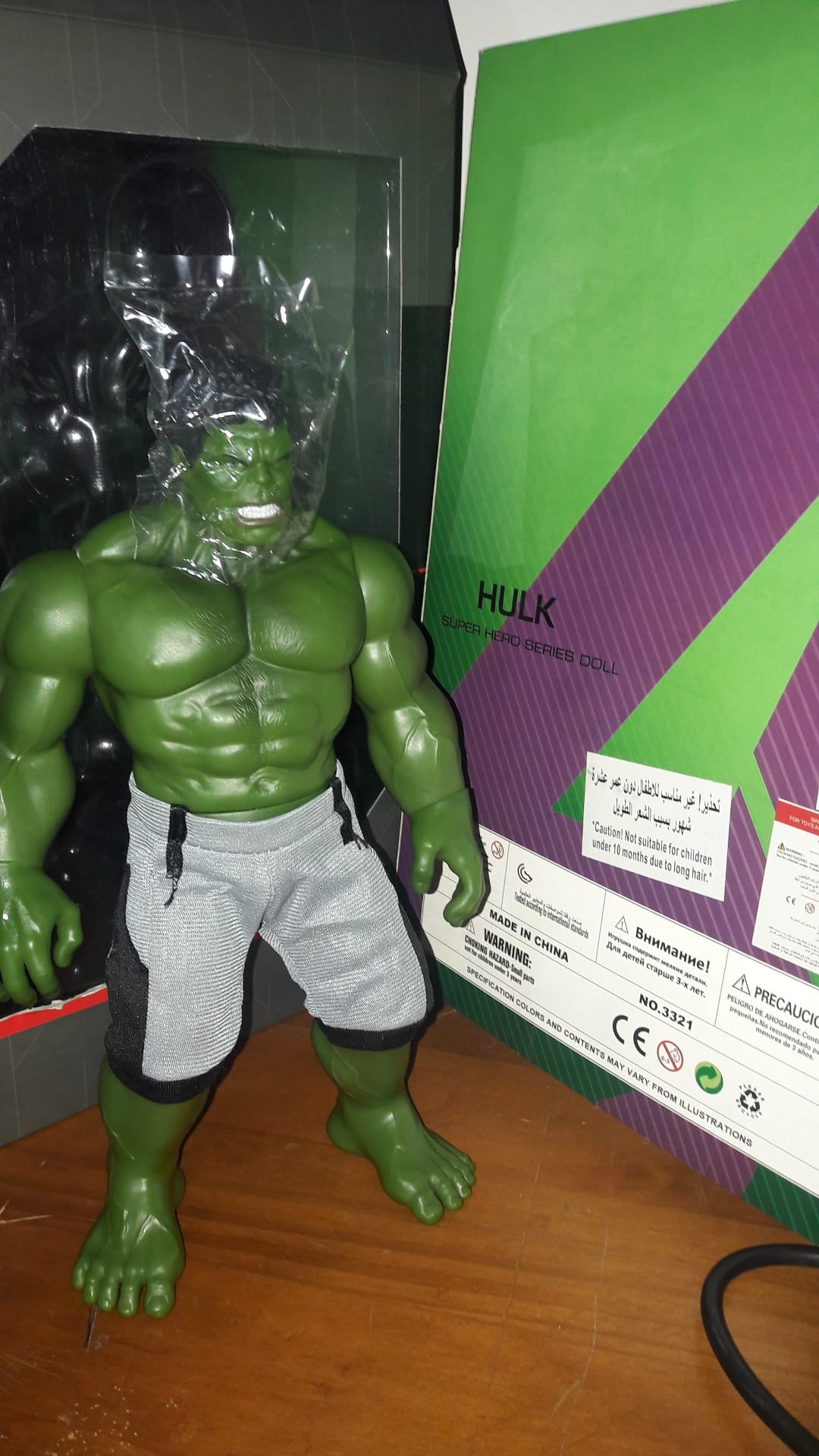 شخصية (Hulk) للبيع
لا تنسَ أنك شاهدت هذا الإعلان في عنكبوت
الحالة : جديدة
السعر : 15 لا اكث...