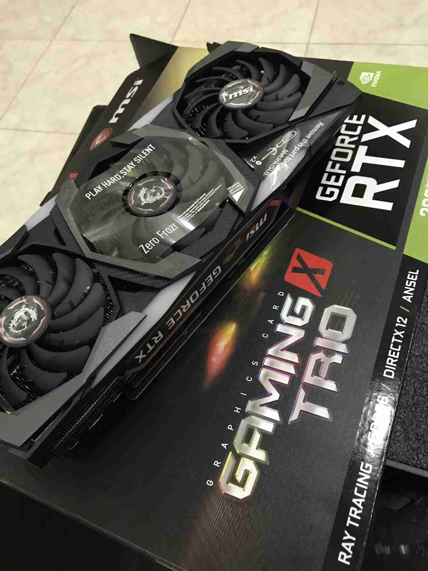 كرت MSI Trio RTX 2080 جديد كفاله ستي سنتر بسعر مغري جدا
لا تنسَ أنك شاهدت هذا الإعلان في عنكبوت...