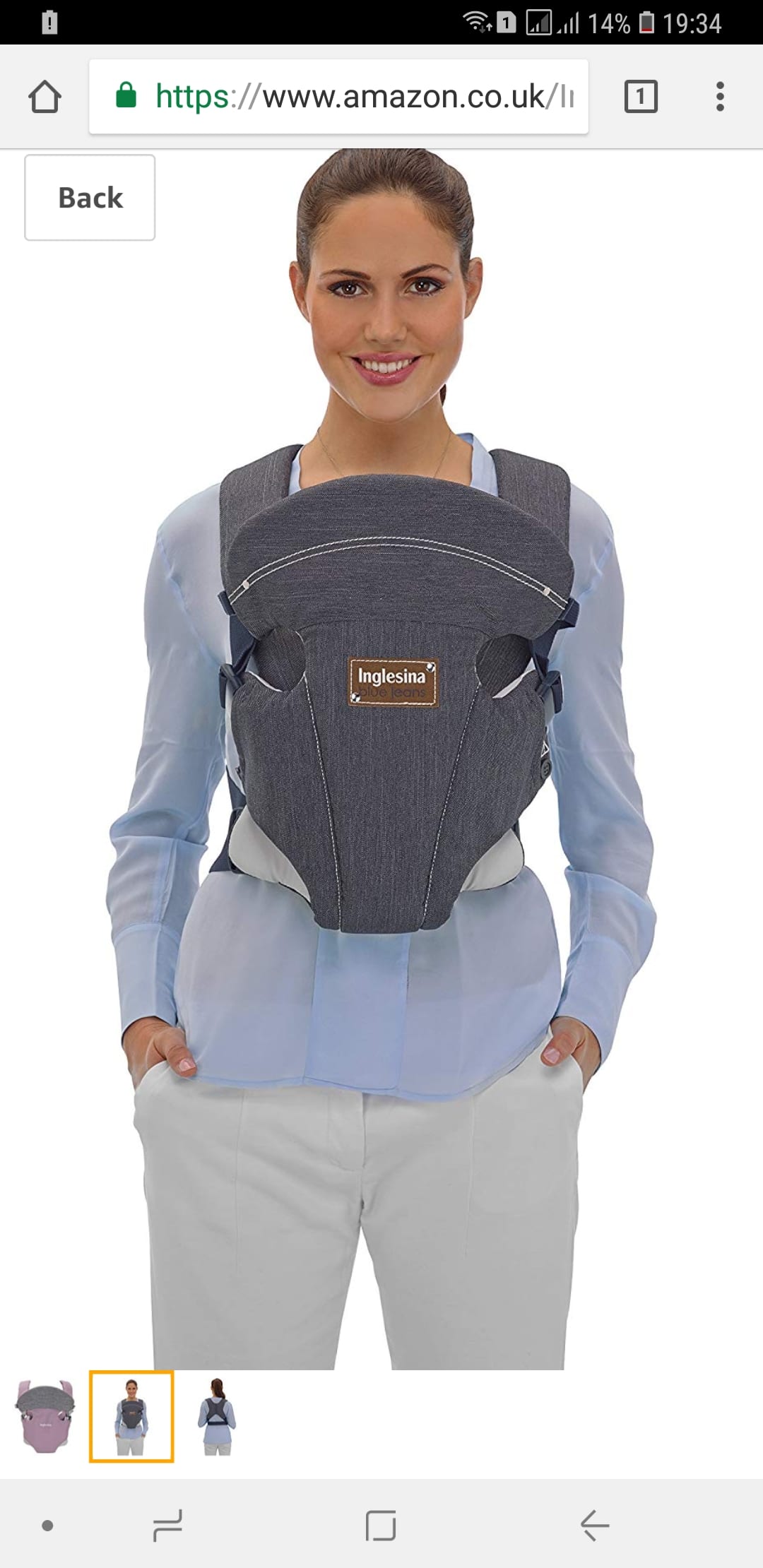 baby carrier. حمالة اطفال.
لا تنسَ أنك شاهدت هذا الإعلان في عنكبوت
baby carrier to carry your...
