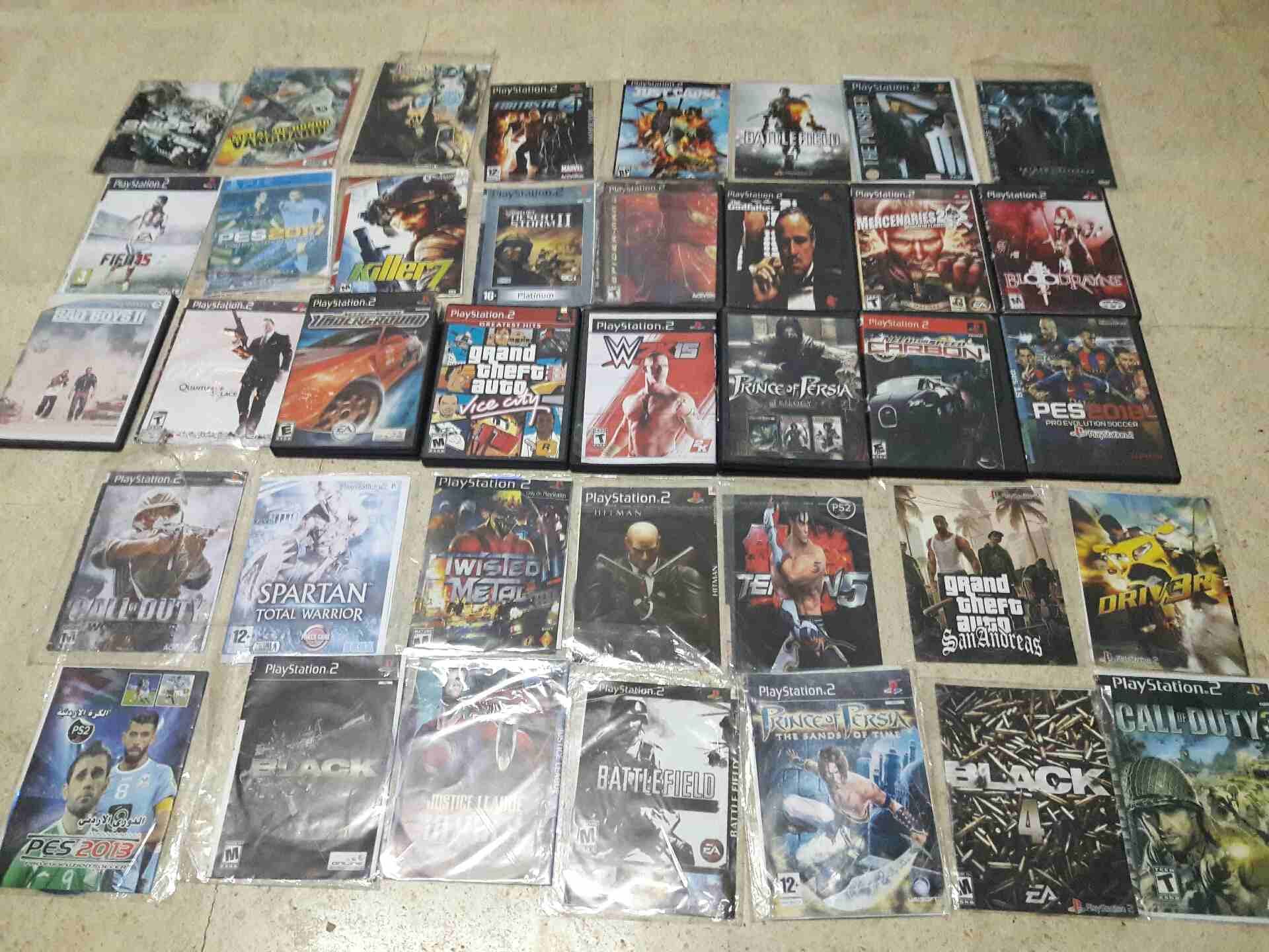 بلايستيشن 2 مع ايدين ووصلاتها و38 cd العاب
لا تنسَ أنك شاهدت هذا الإعلان في عنكبوت
بلايستيشن 2
يد...