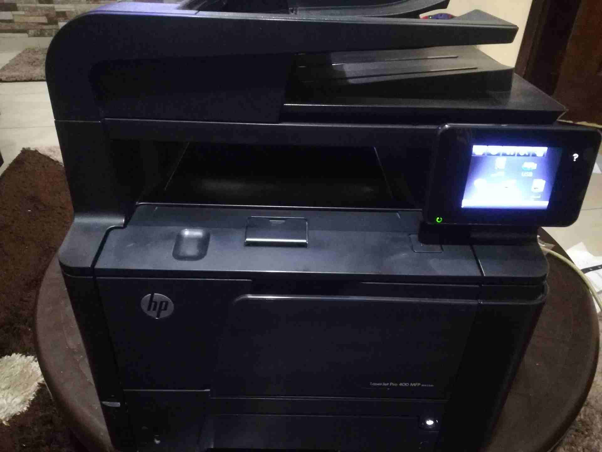 طابعة HP LASERJET pro 400 MFP m425dn
لا تنسَ أنك شاهدت هذا الإعلان في عنكبوت
طابعه Copy&print...