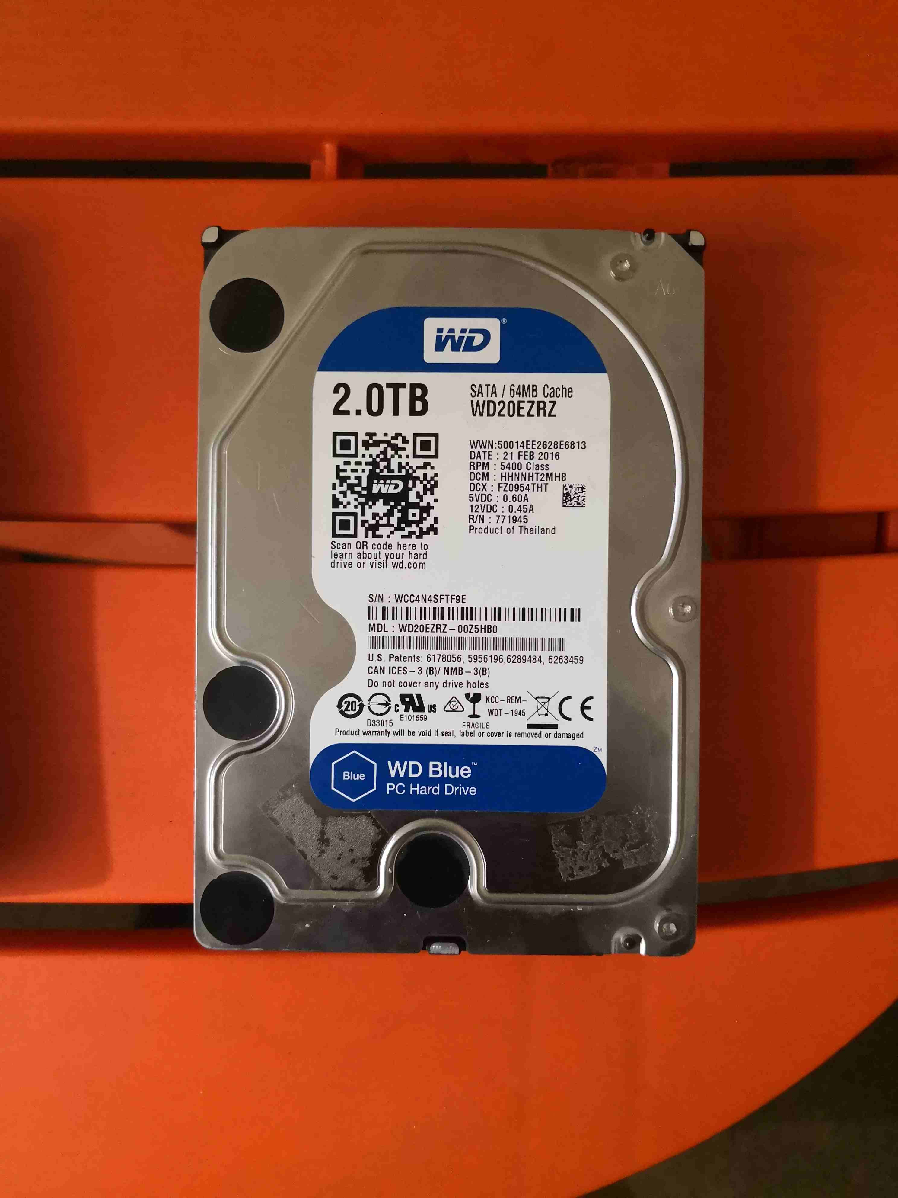 هارد دسك 2 تيرا بايت
لا تنسَ أنك شاهدت هذا الإعلان في عنكبوت
هارد دسك 2.0 TB...