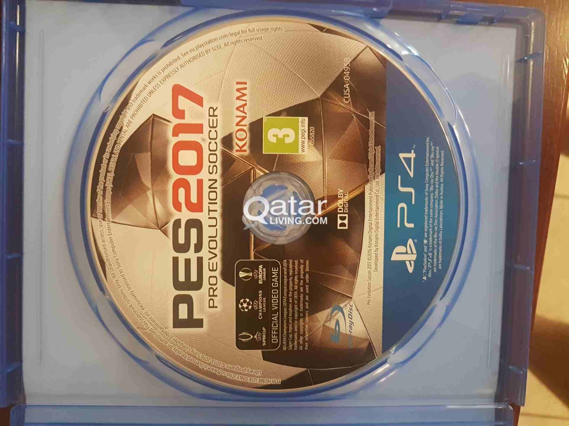 PES 2017 For PS4
لا تنسَ أنك شاهدت هذا الإعلان في عنكبوت
شريط بيس 2017 بحال الجديد للبلايستيشن 4...