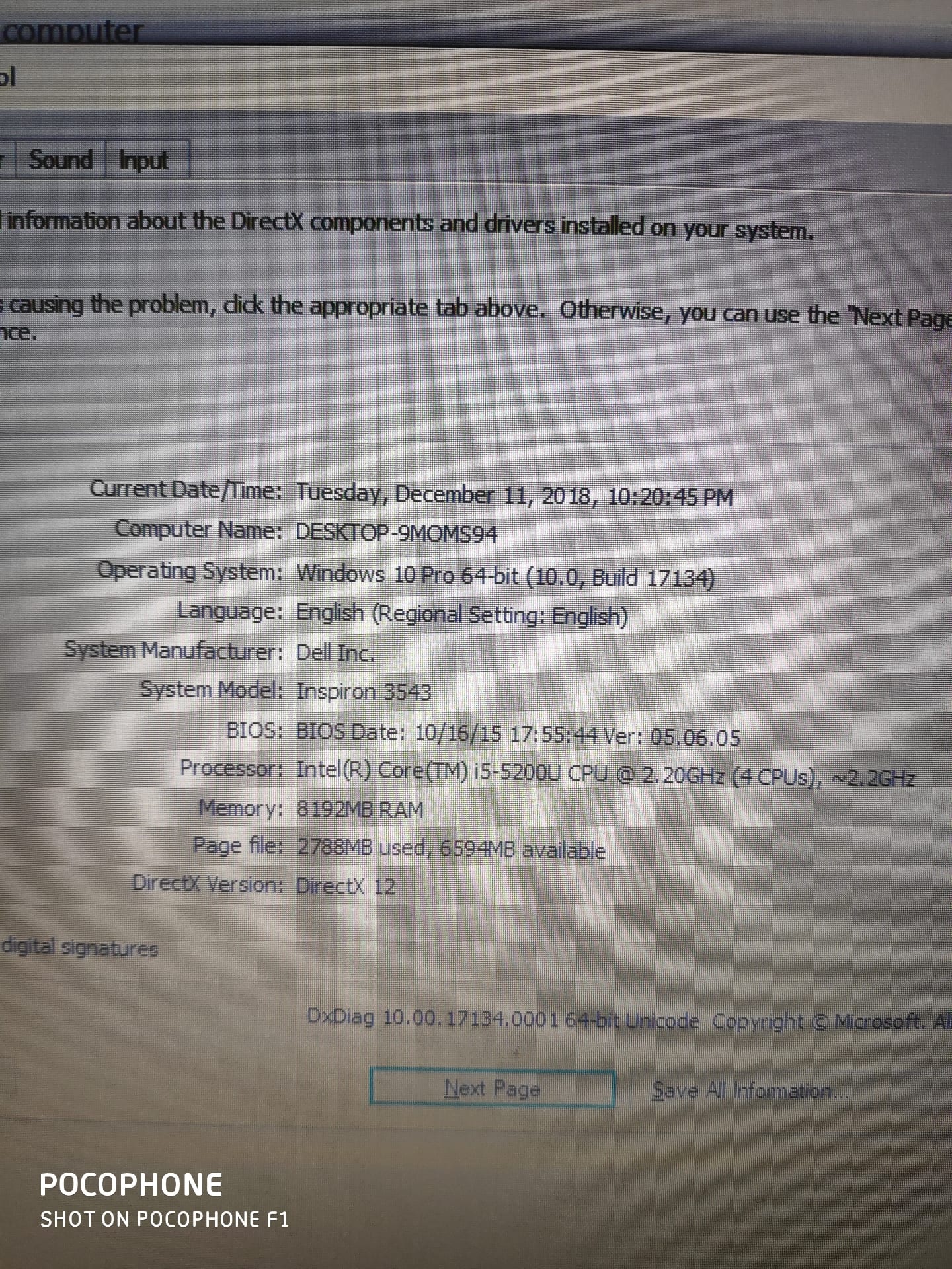لابتوب dell للبيع نضيف جدا
لا تنسَ أنك شاهدت هذا الإعلان في عنكبوت
مواصفات الجهاز
Core i5 ال...