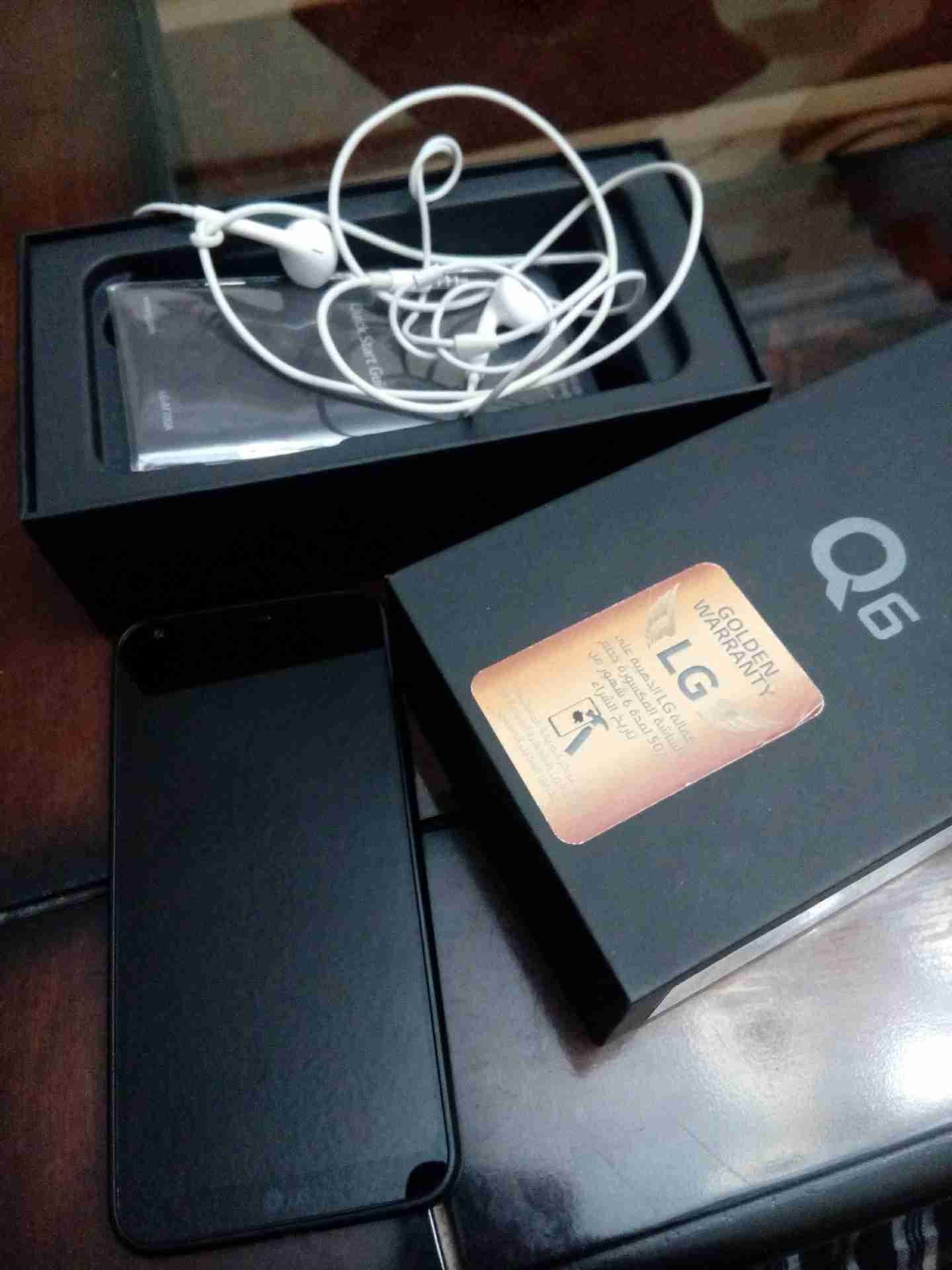 lg q6 3gram 32g بحال الوكاله
لا تنسَ أنك شاهدت هذا الإعلان في عنكبوت
ازالجهاز رائع جدا مع كرت...