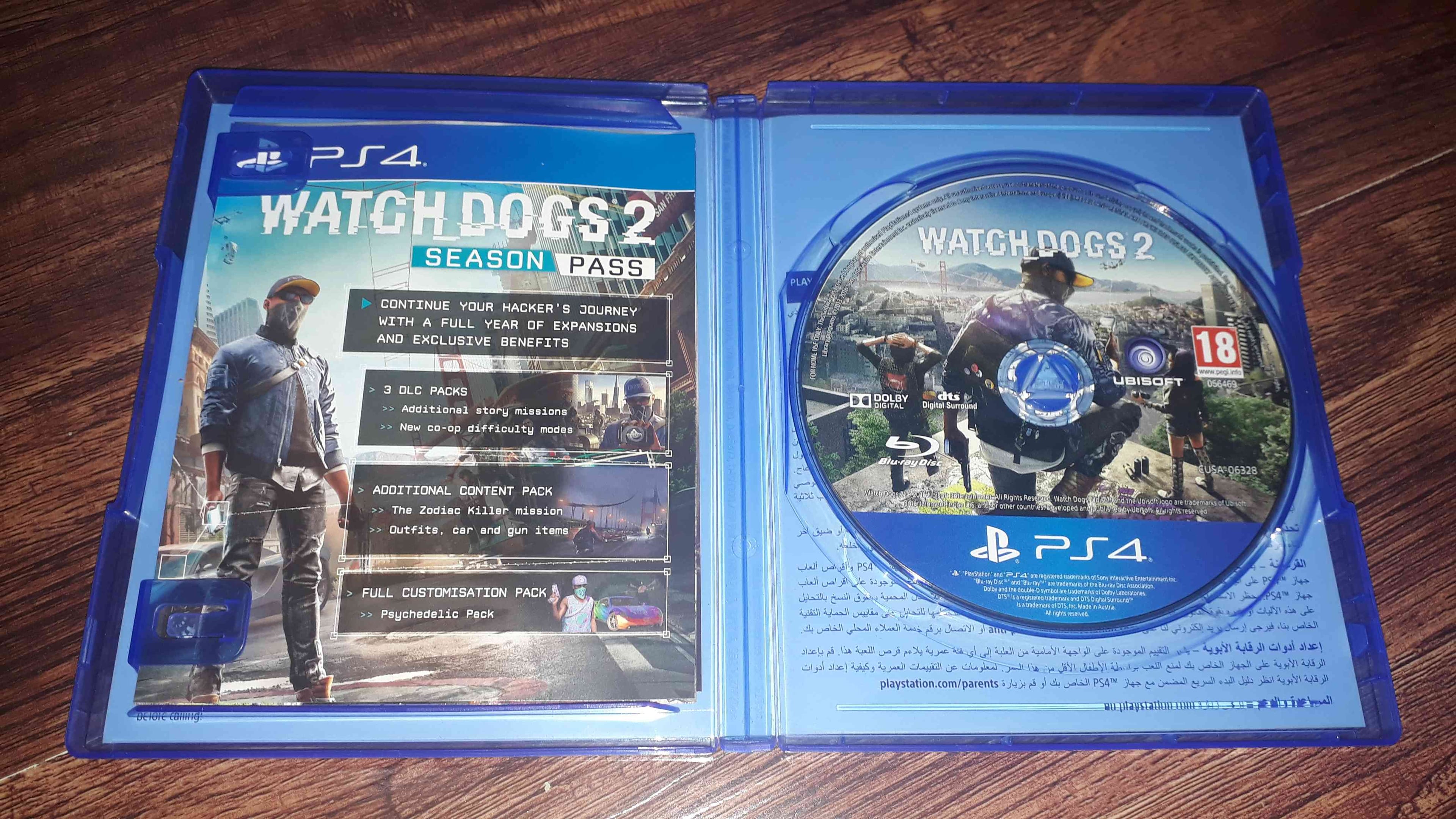 Watch dogs 2 PS4 used less than 1 month
لا تنسَ أنك شاهدت هذا الإعلان في عنكبوت
Watch dogs 2...