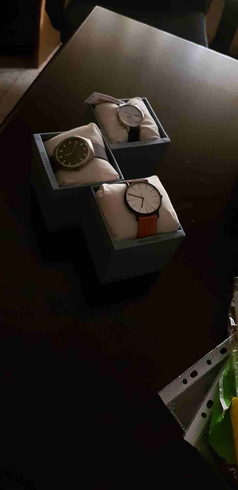 Skagen Denmark
لا تنسَ أنك شاهدت هذا الإعلان في عنكبوت
1) Anita Blue Leather Stone Watch - women&...