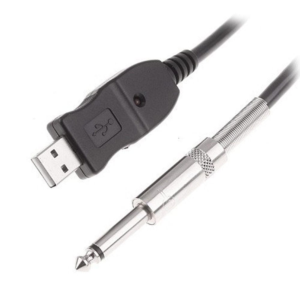 USB Gitarre Kable USB Interface Male to 6.35mm 1/4" Mono Male Electric Adapter
لا تنسَ أنك شاهدت هذا الإعلان في عنكبوت...
