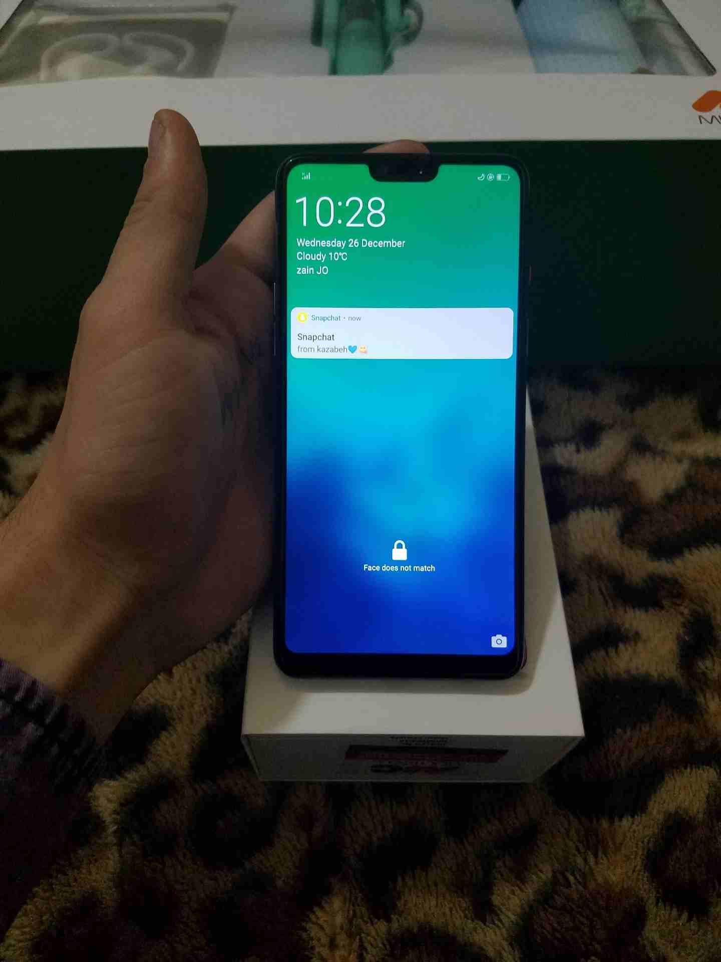 للبيع oppo f7 فل بكج و كرتونته استعمال 18 يوم وكاله ولا خدش ولا نقره
لا تنسَ أنك شاهدت هذا الإعلان في عنكبوت...