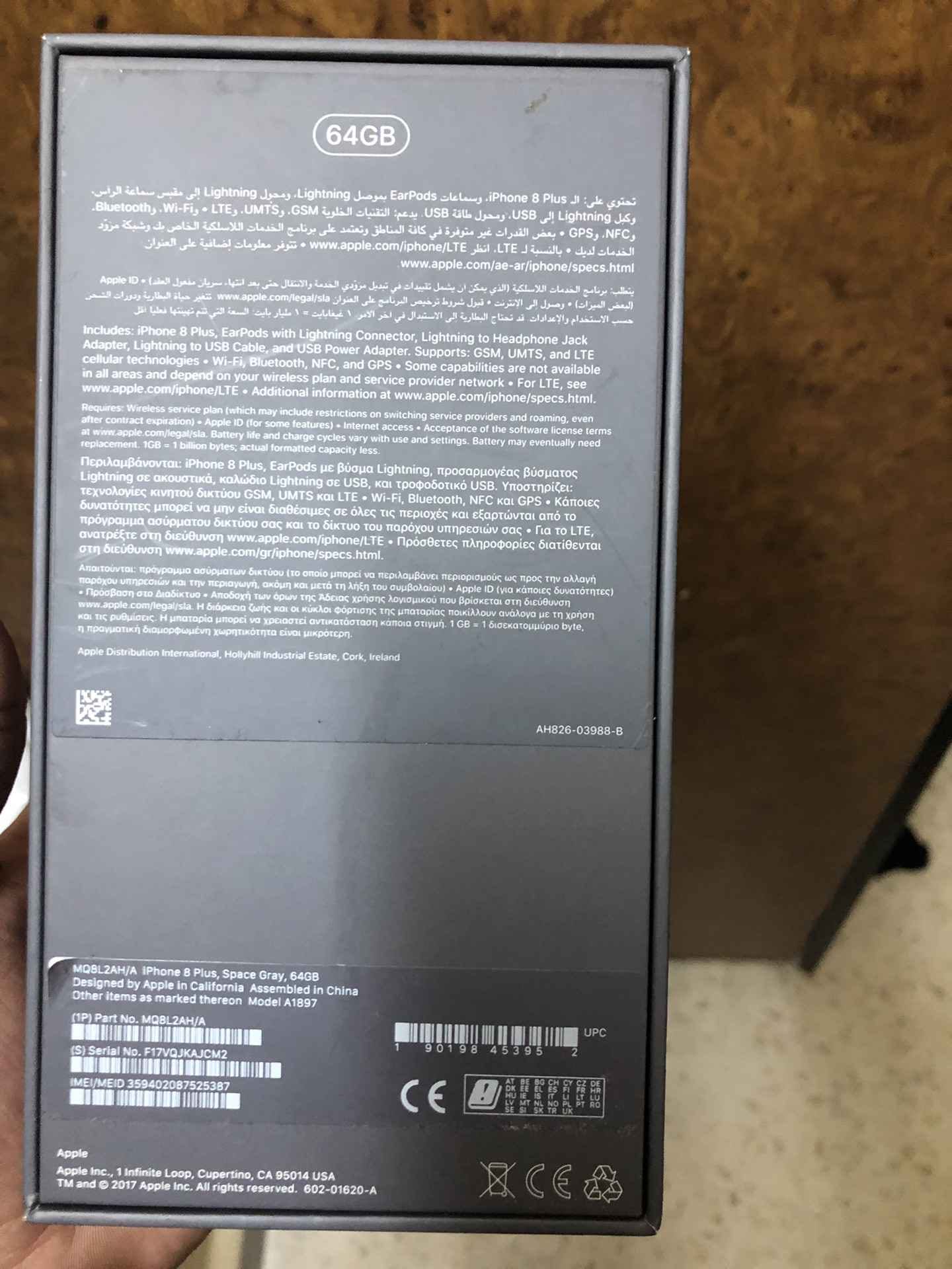 بحالة الوكاله 8 64 g لون اسود
لا تنسَ أنك شاهدت هذا الإعلان في عنكبوت
الجهاز مستخدم شهر ونصف...