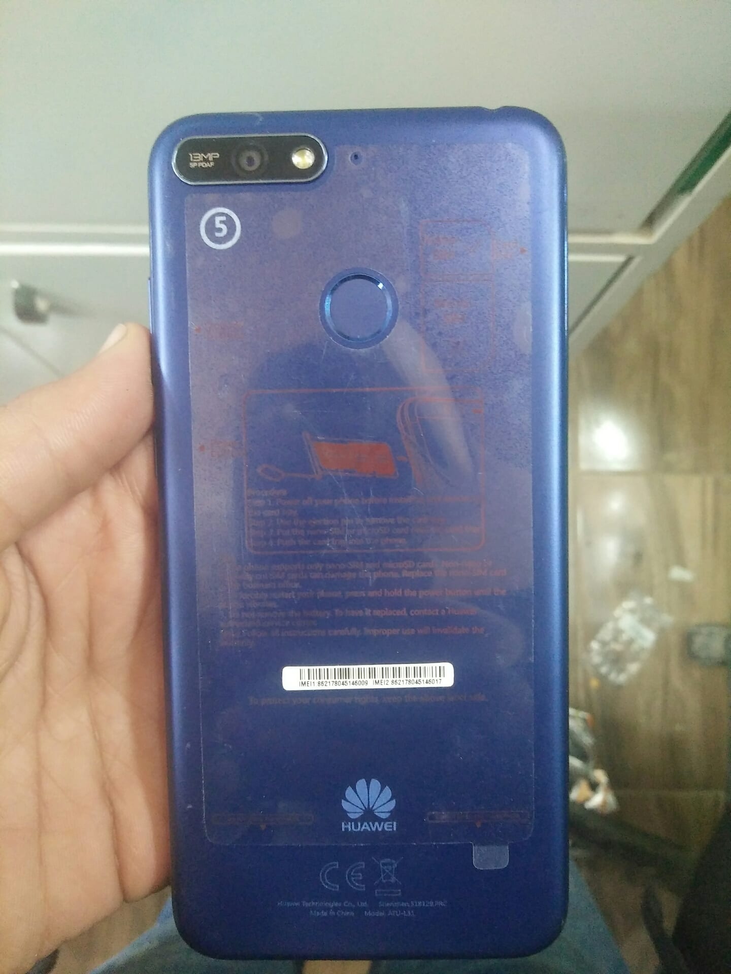 هاتف هواوي Y6 prime 2018 جديد
لا تنسَ أنك شاهدت هذا الإعلان في عنكبوت
بصمه من ورا
فلاش اماي،خ...