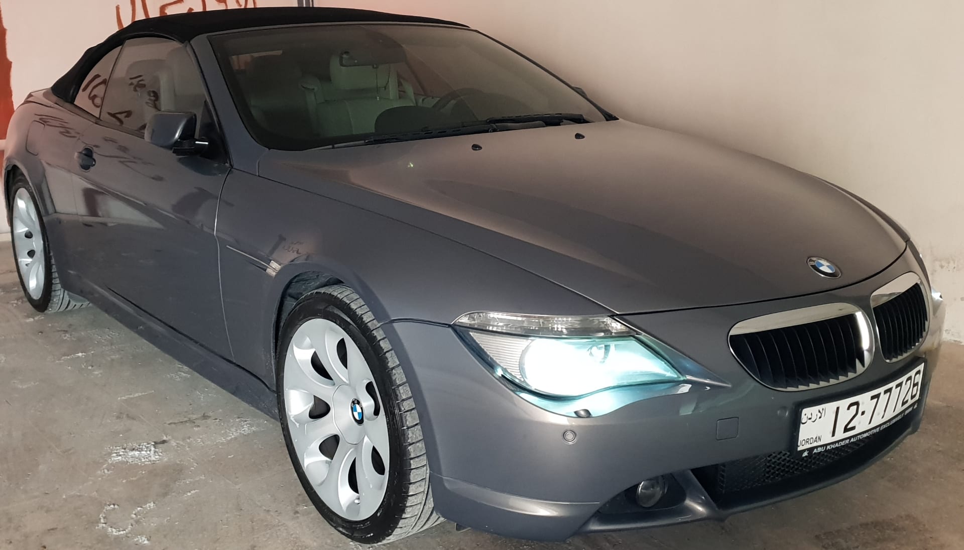bmw 630 موديل 2007 صيانة وكالة
لا تنسَ أنك شاهدت هذا الإعلان في عنكبوت
للبيع bmw 630 مودي...