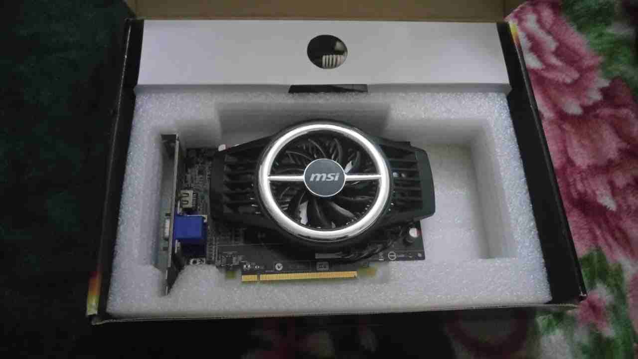 MSI R 5750 1GB GDDR5
لا تنسَ أنك شاهدت هذا الإعلان في عنكبوت
بحالة ممتازة...