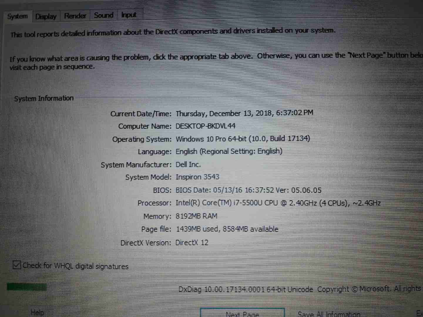 لابتوب ديل core i7 بحالة الوكالة جيل خامس كرت شاشة خارجي
لا تنسَ أنك شاهدت هذا الإعلان في عنكبوت...