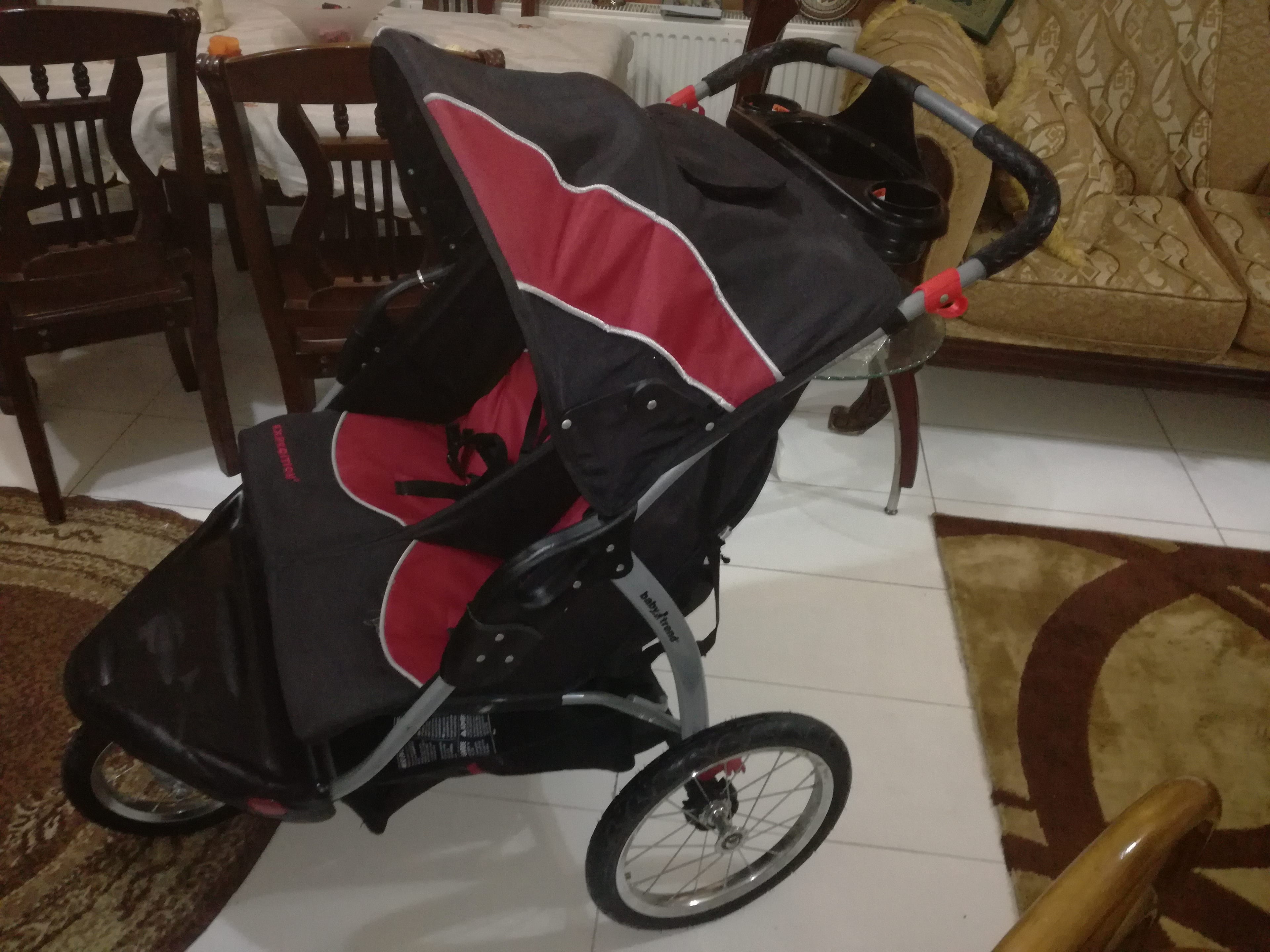 عرباية توام ماركة baby trend بسعر مغري
لا تنسَ أنك شاهدت هذا الإعلان في عنكبوت
عرباية اطفال...