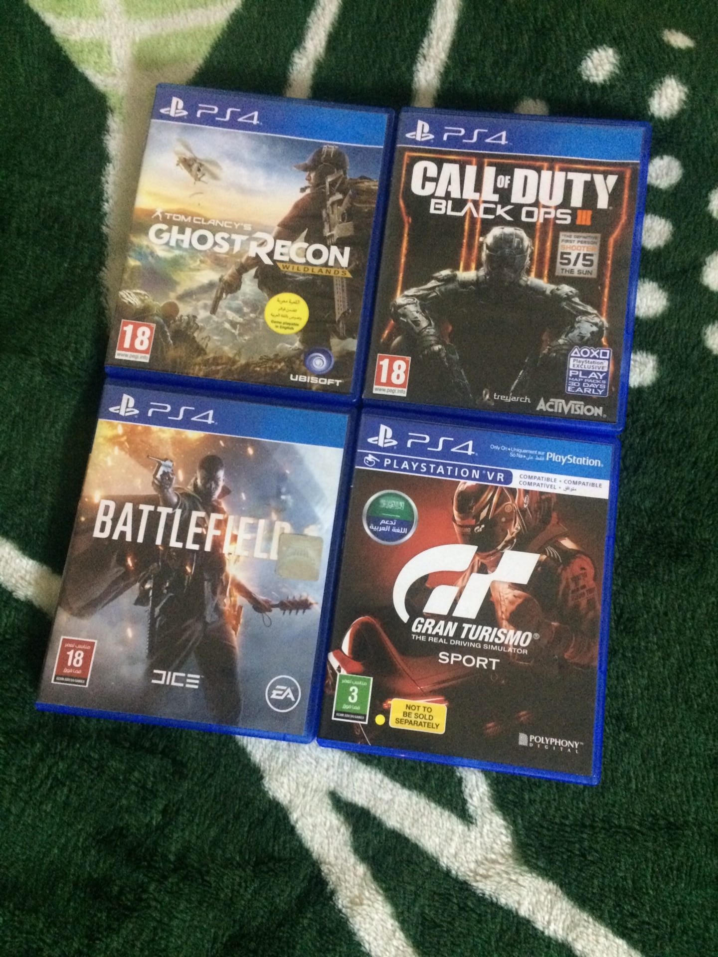 العاب PS4
لا تنسَ أنك شاهدت هذا الإعلان في عنكبوت
للبيع فقط
اي لعبه ب 10 دنانير...