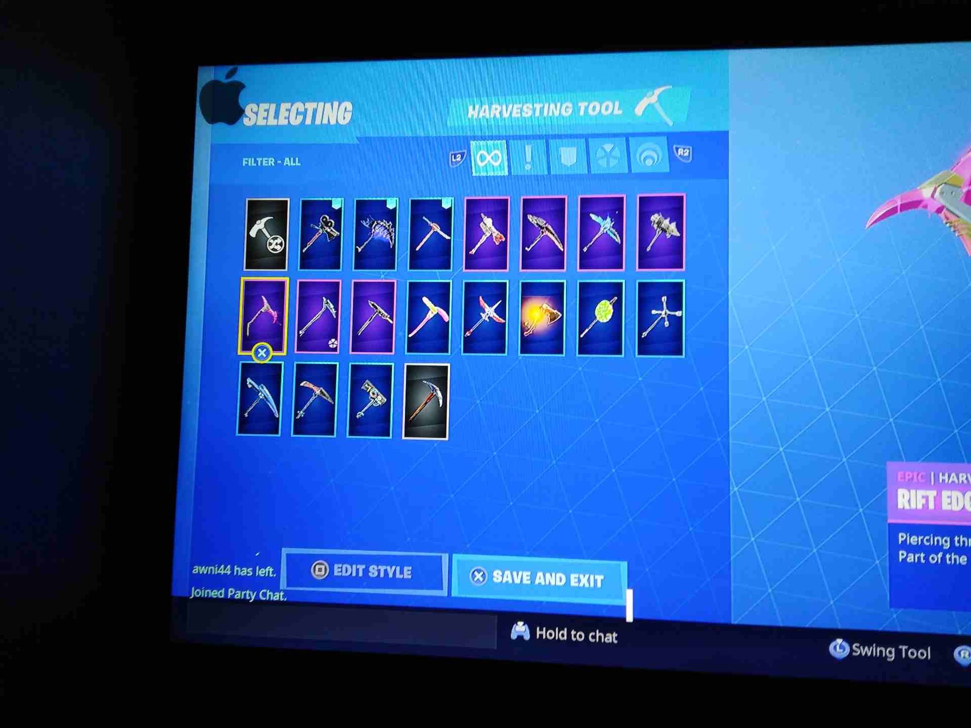 حساب فورت نايت
لا تنسَ أنك شاهدت هذا الإعلان في عنكبوت
الحساب للبيع في 100 دينار وجه لوجه ما عليه...