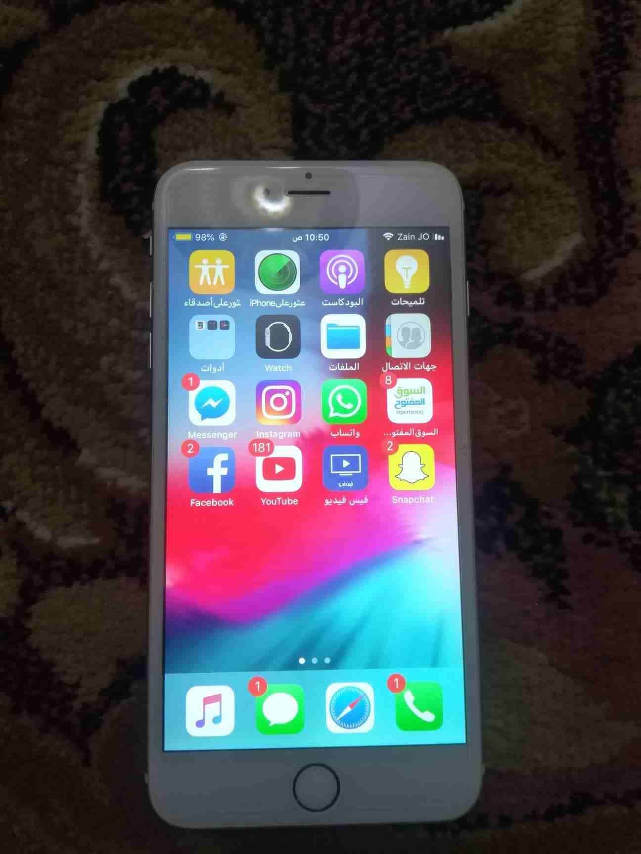 ايفون 6plus البيع او للبدل
لا تنسَ أنك شاهدت هذا الإعلان في عنكبوت
للبيع او للبدل ايفون 6بلس البص...