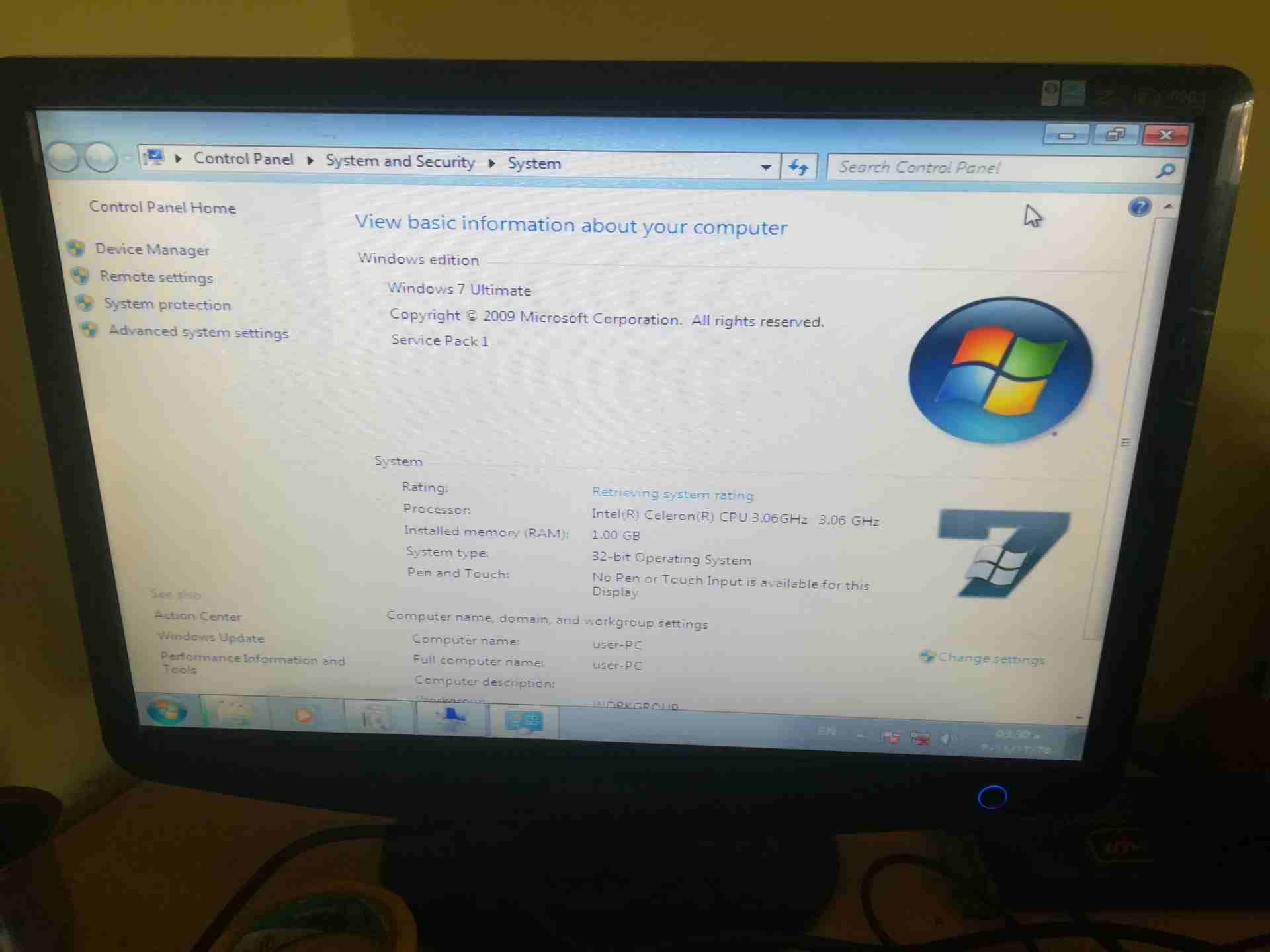جهاز كمبيوتر كامل مع شاشه 23 inch sumsung
لا تنسَ أنك شاهدت هذا الإعلان في عنكبوت
CPU pentium 4
R...