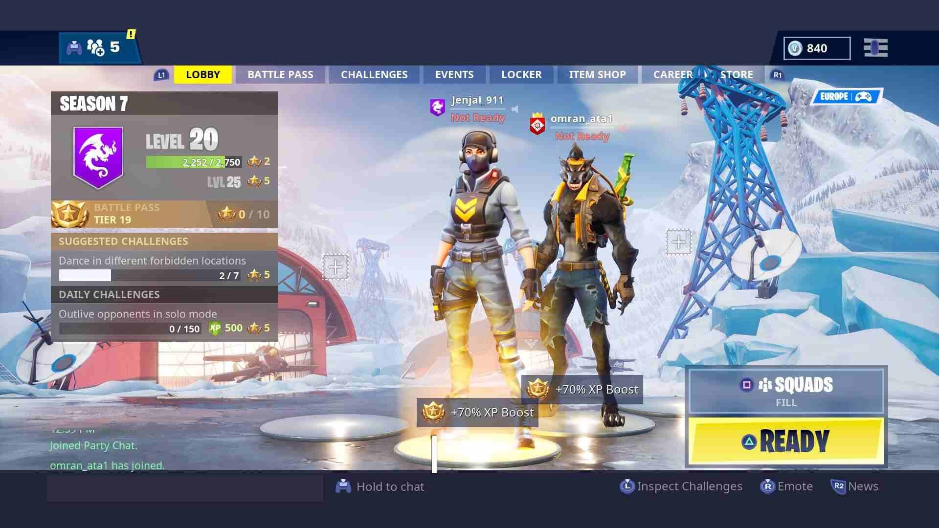 حساب فورتنايت
لا تنسَ أنك شاهدت هذا الإعلان في عنكبوت
حساب فل أكسس سيزون 2-7 طور الزومبي...