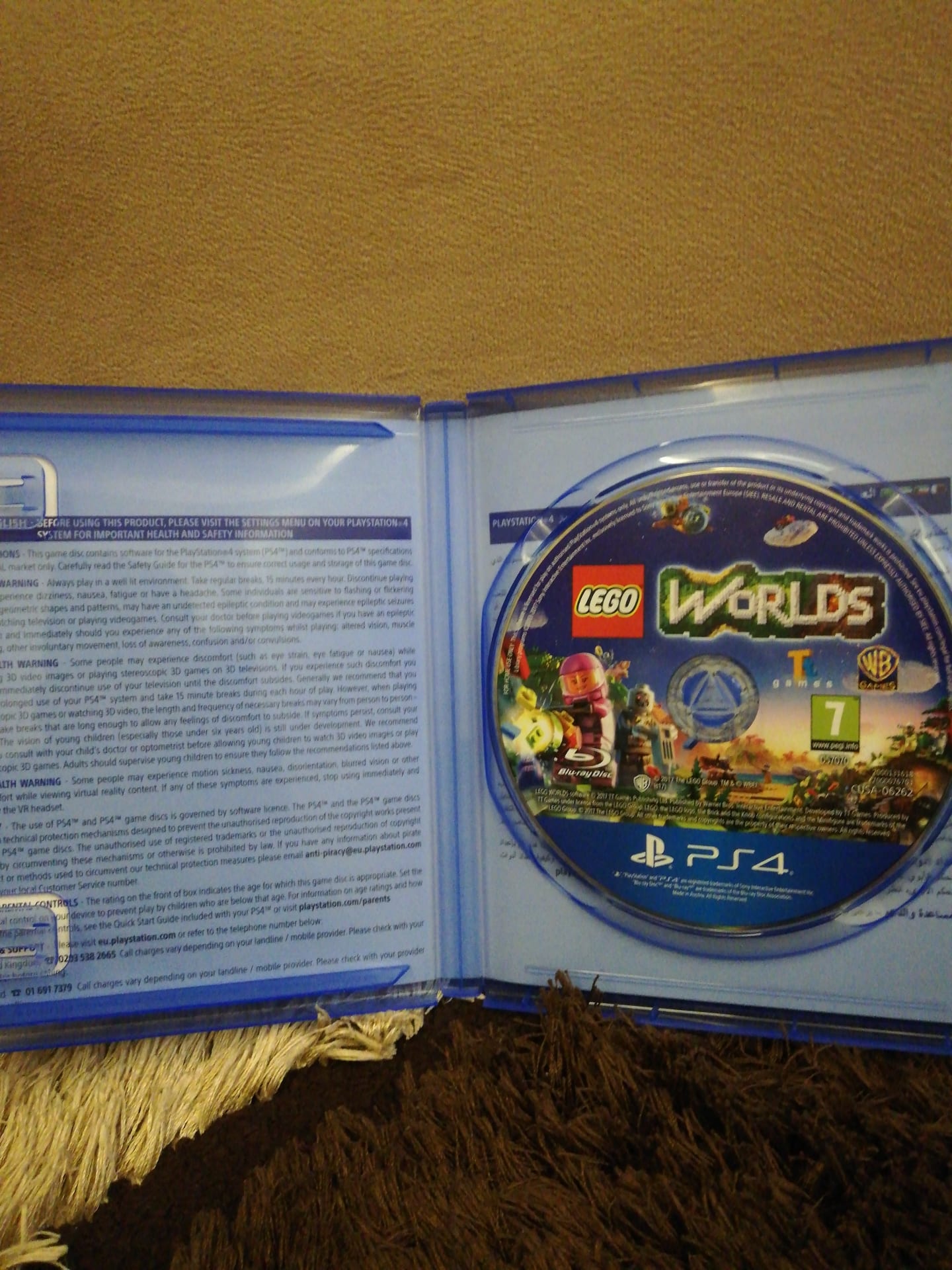 لعبة Lego worlds
لا تنسَ أنك شاهدت هذا الإعلان في عنكبوت
سيدي مستعمل نظيف بدون اي خدش. السعر...