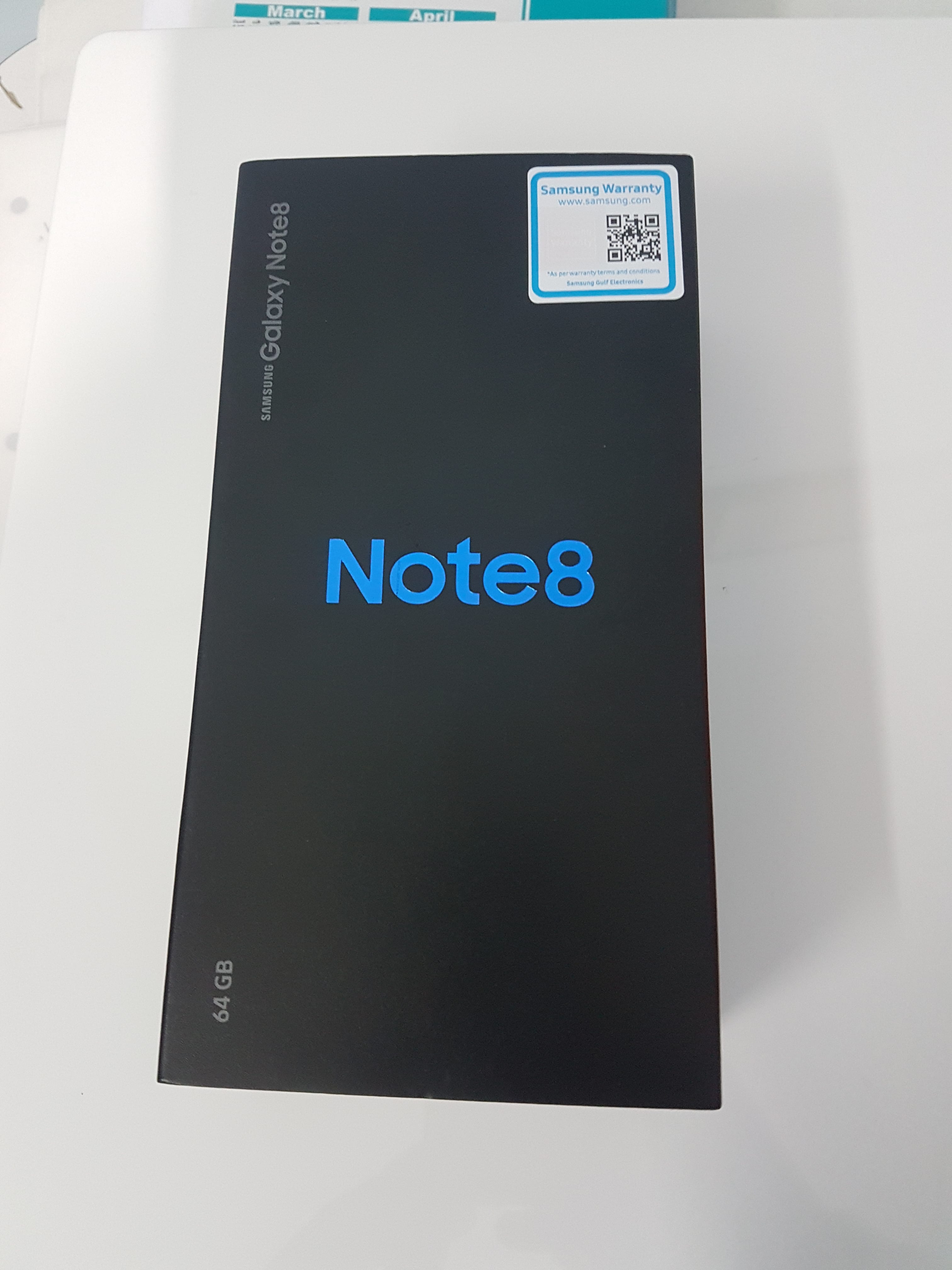 نوت SAMSUNG Note 8 جديد مسكر ( غير مستخدم ) ذاكرة 128GB
لا تنسَ أنك شاهدت هذا الإعلان في عنكبوت...