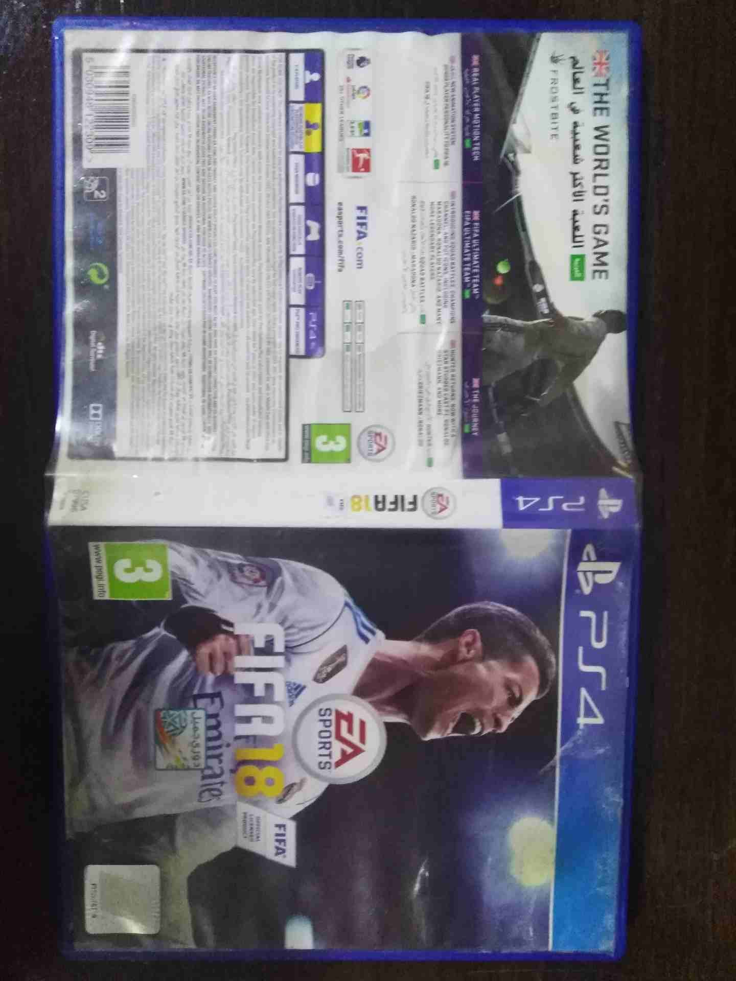 سيديات ps4
لا تنسَ أنك شاهدت هذا الإعلان في عنكبوت
سيدي فيفا 18 ب35... سي دي ب10...