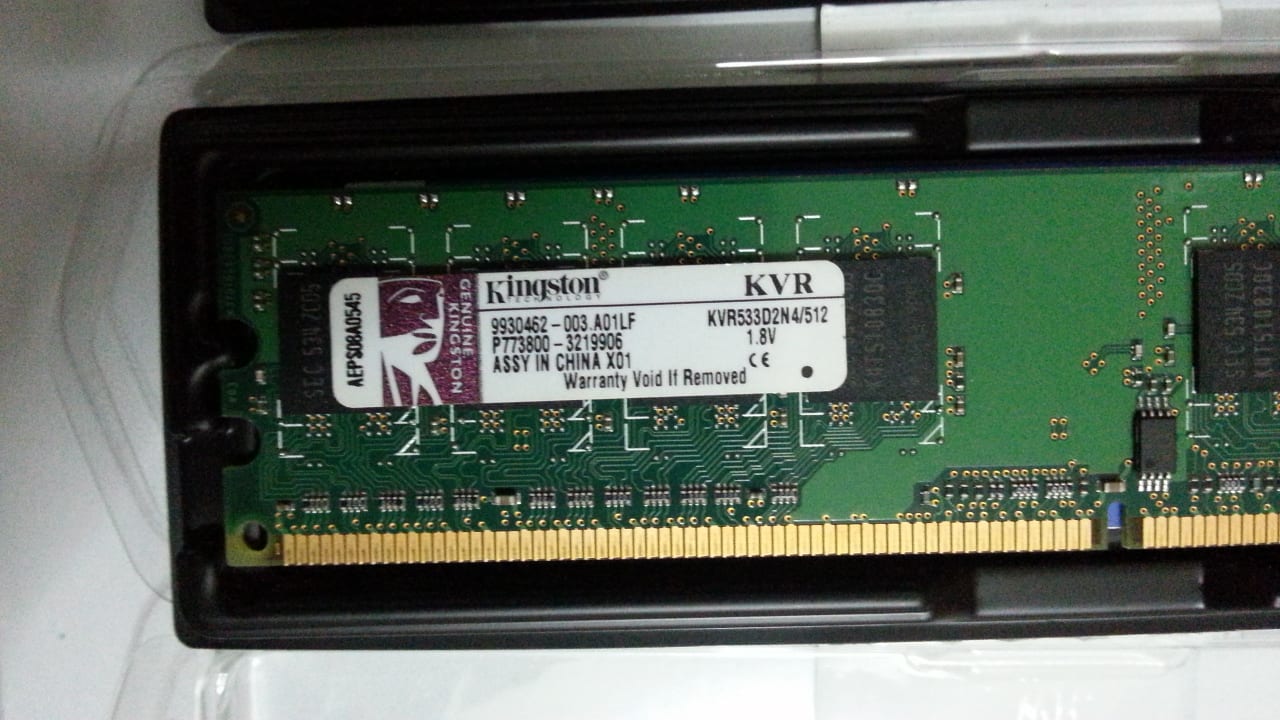 DDR2, DDR3 ECC Non-ECC PC & Laptop RAM (Great condition)
لا تنسَ أنك شاهدت هذا الإعلان في عنكبوت...