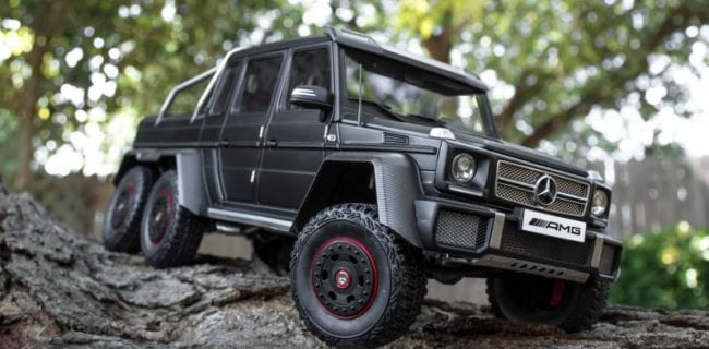 مجسم مرسيدس جي كلاس لون اسود مطفي Mercedes g63 6x6 scale model matte black
لا تنسَ أنك شاهدت هذا الإعلان في عنكبوت...