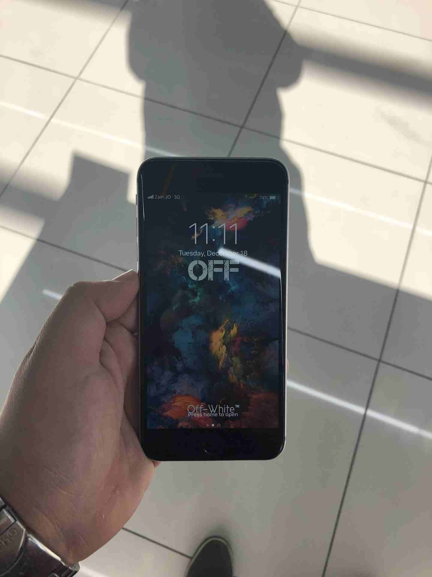 iPhone 6S Plus Space Gray Like New
لا تنسَ أنك شاهدت هذا الإعلان في عنكبوت
لون اسود 16 جيجا بحال...