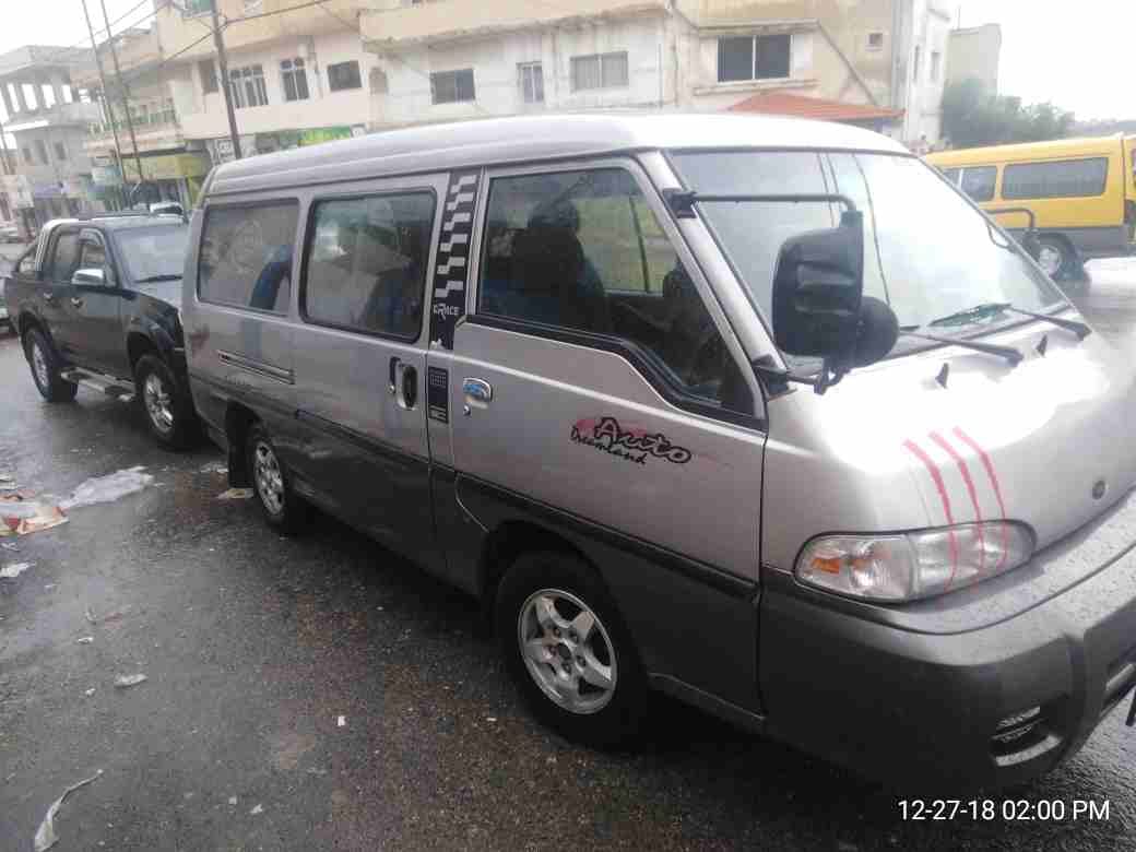 هونداي H100 2001
لا تنسَ أنك شاهدت هذا الإعلان في عنكبوت
باص H100 للبيع مديل 2001 مرخص لغاية 17 7...