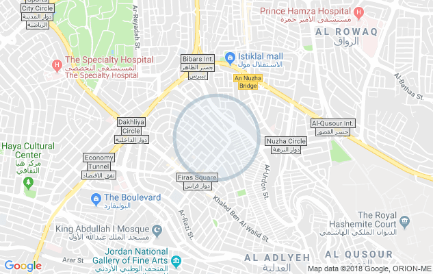 شقه طابق ارضي بجبل الحسين للبيع
لا تنسَ أنك شاهدت هذا الإعلان في عنكبوت
3 غرف نوم واسعين
حم...