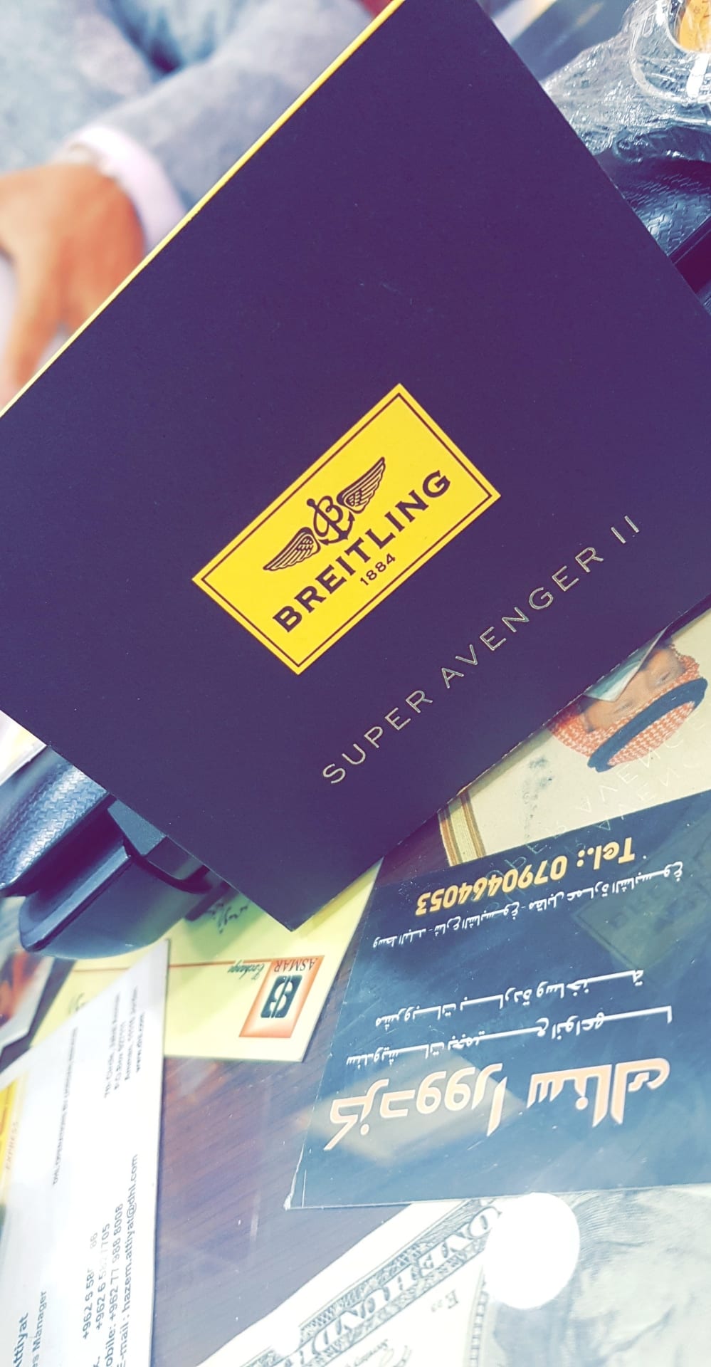BREITLING SUPER AVENGAR
لا تنسَ أنك شاهدت هذا الإعلان في عنكبوت
ساعه بريتلنغ
فايبر كاربون مو...